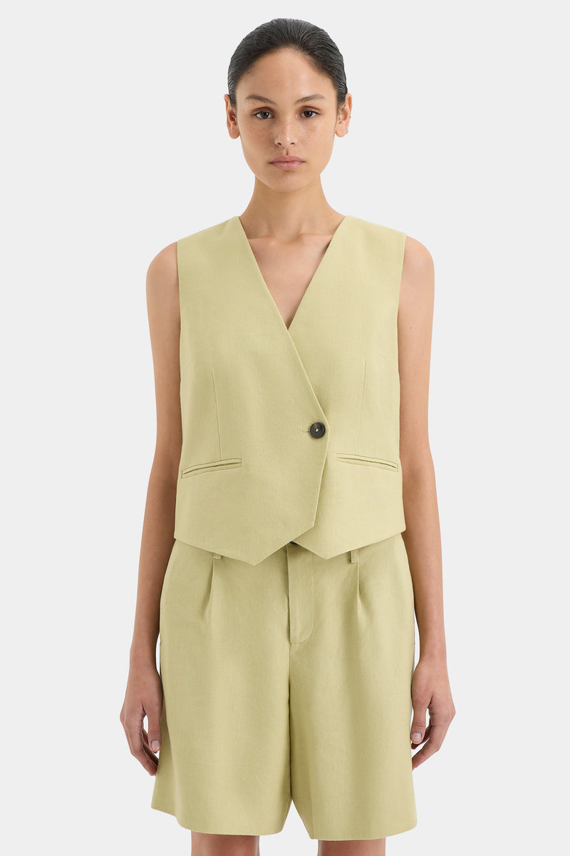 SIR the label Montecito Vest KHAKI