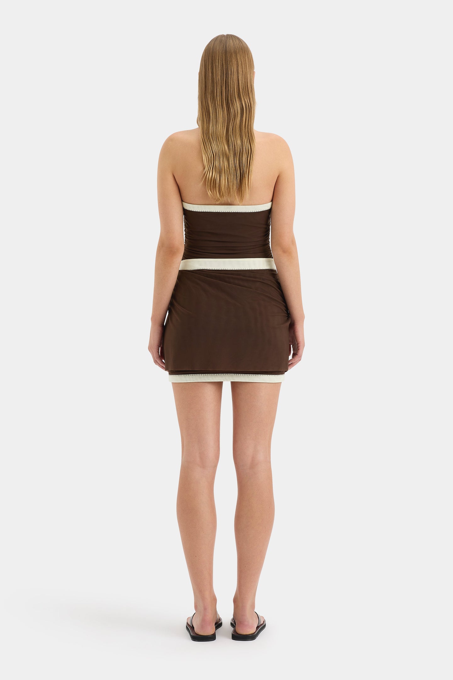 SIR the label Jacques Mini Dress Chocolate