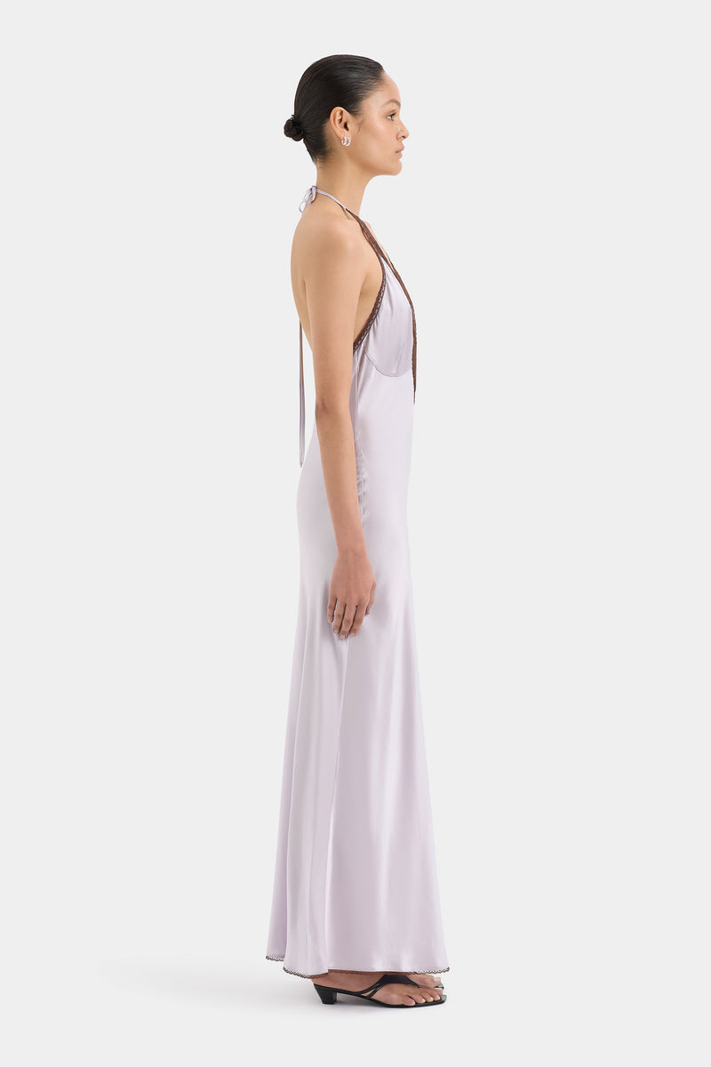 SIR the label Aries Halter Gown LILAC