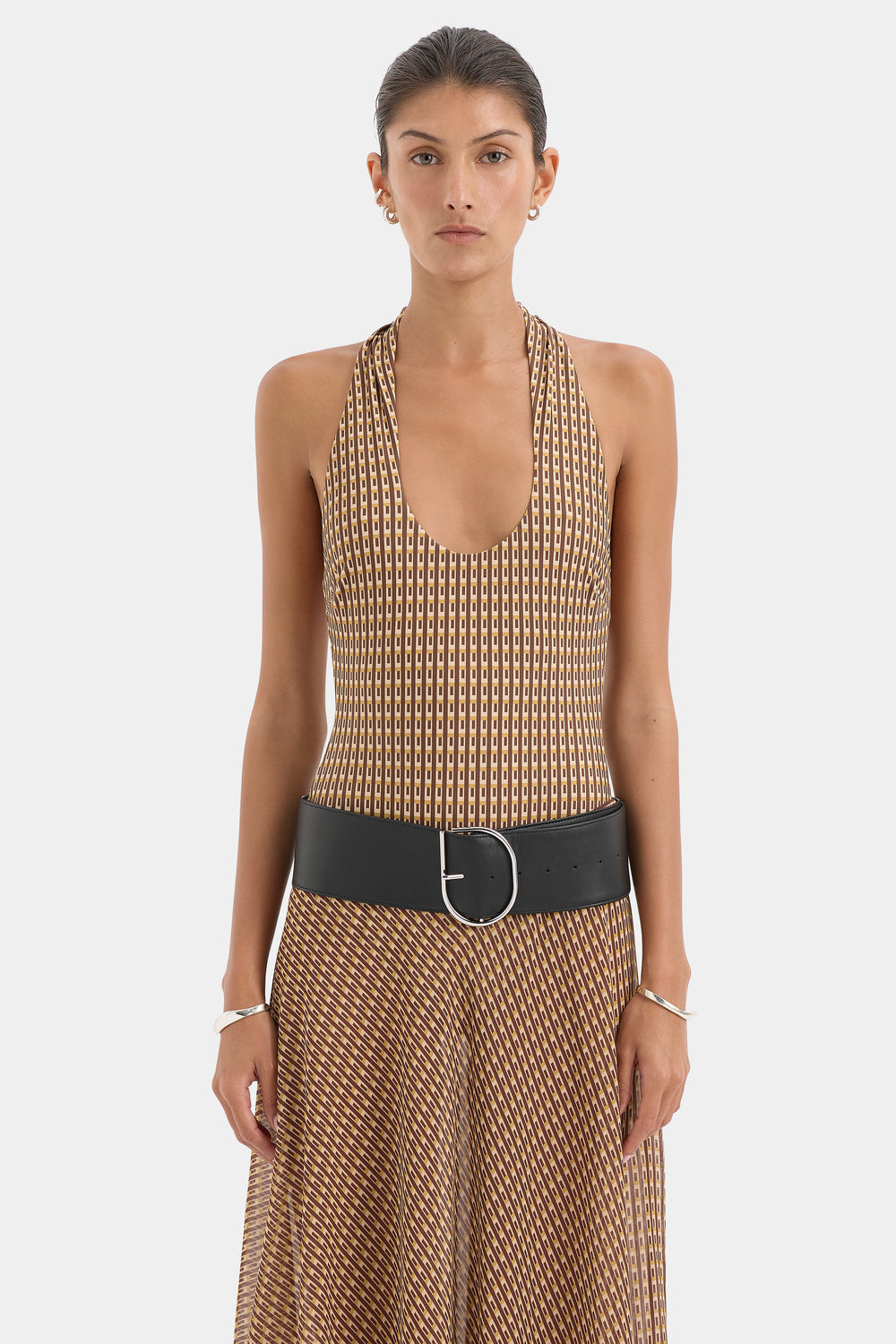 Rocco Wide Leather Belt