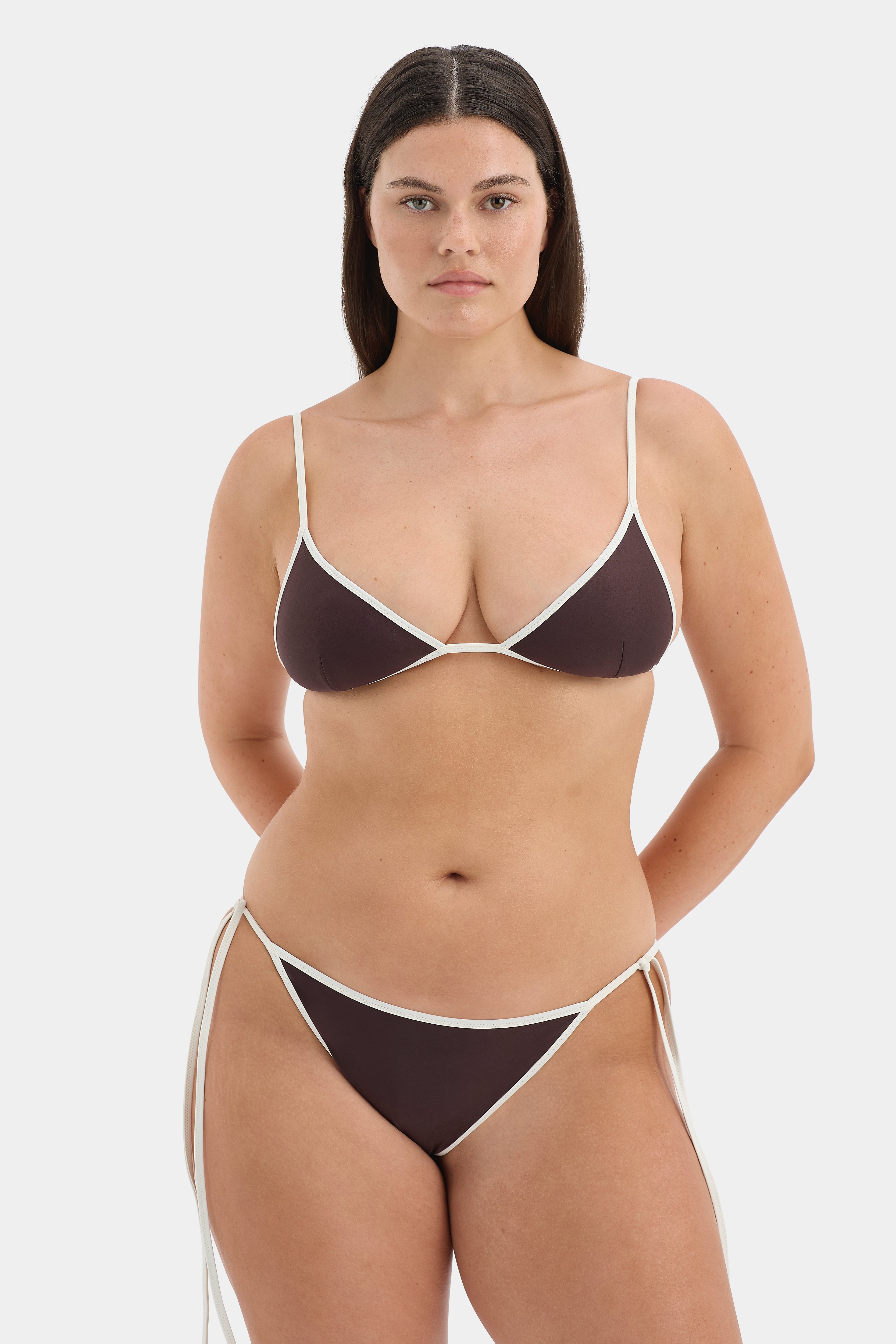 Ari Reversible Tie Triangle Top