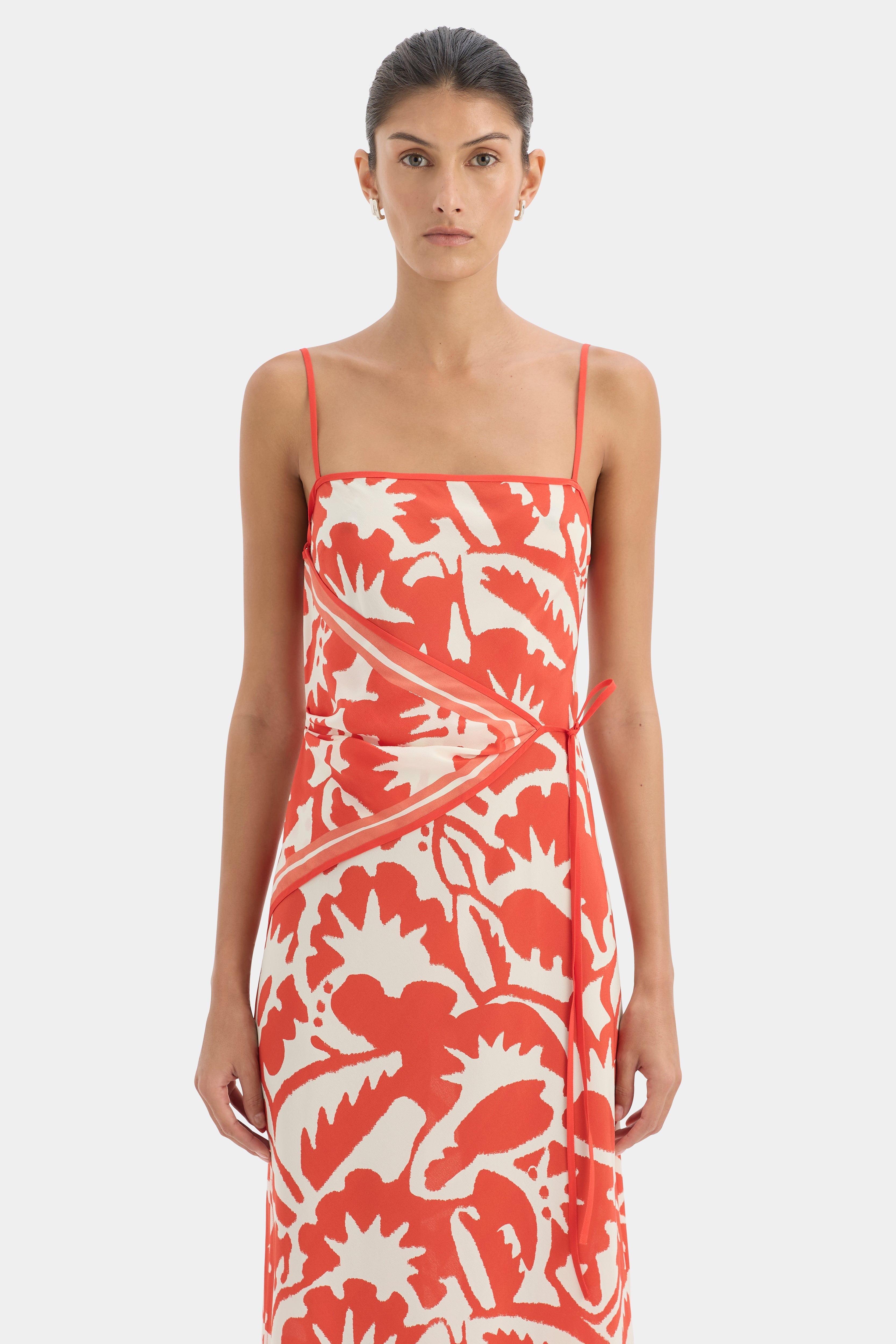 Palmera Scarf Maxi Dress
