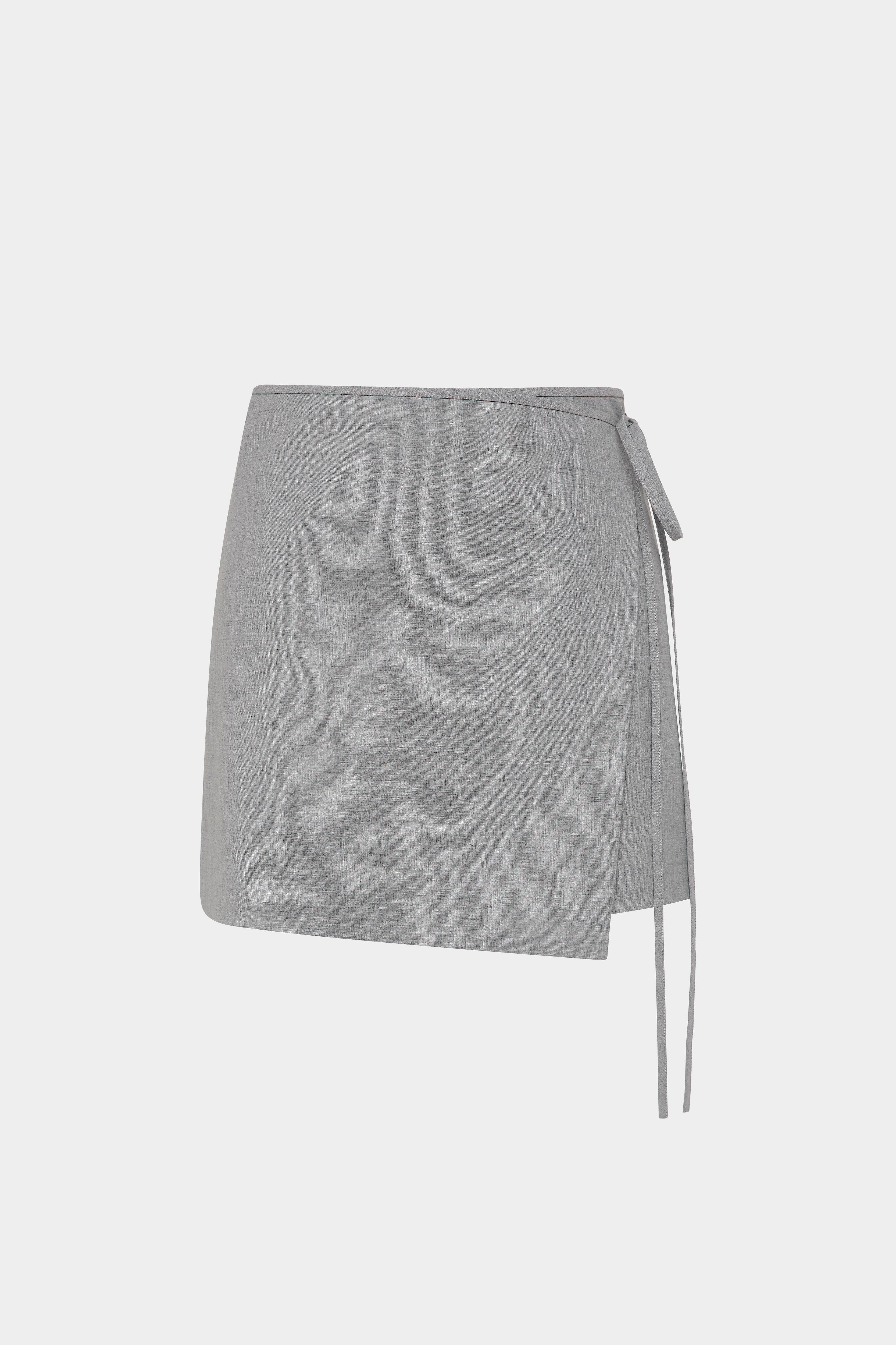 Belle Wrap Mini Skirt