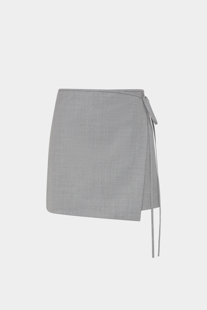 Belle Wrap Mini Skirt