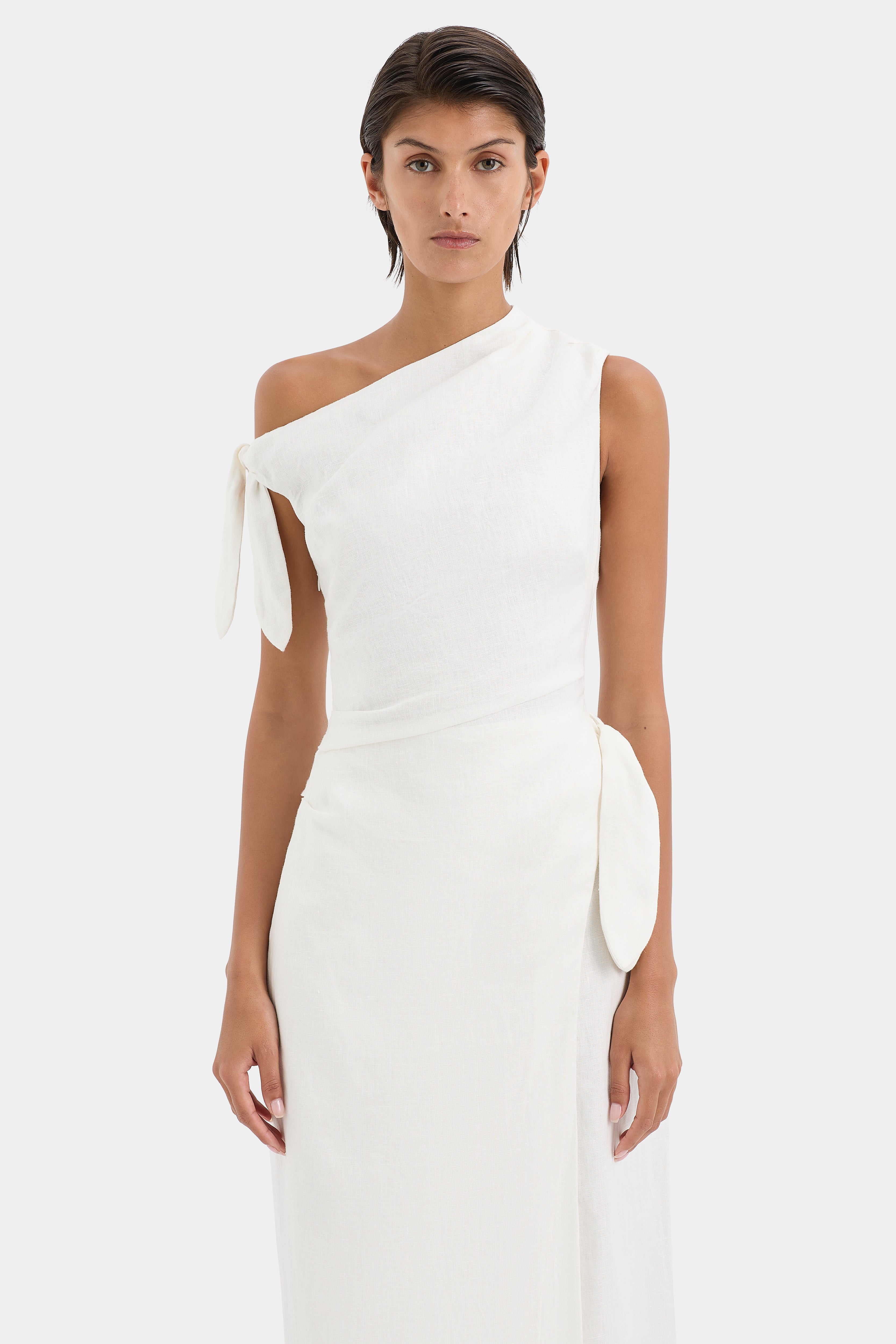 Tamara Tie Midi Dress