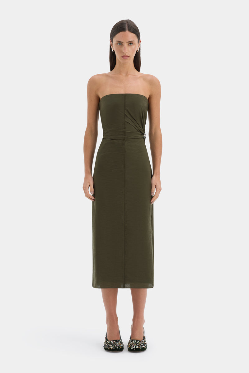 Sorel Strapless Midi Dress SIR. Sorel Strapless Midi Dress SIR.