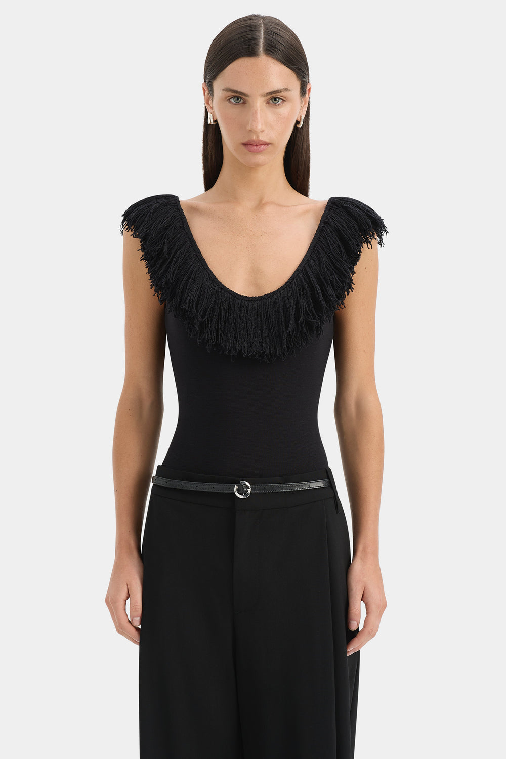 Marcelline Fringe Bodysuit