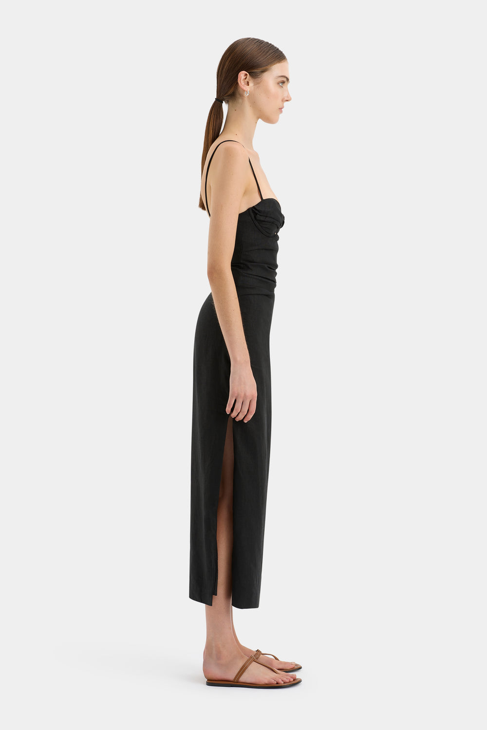 Noemi Balconette Midi Dress