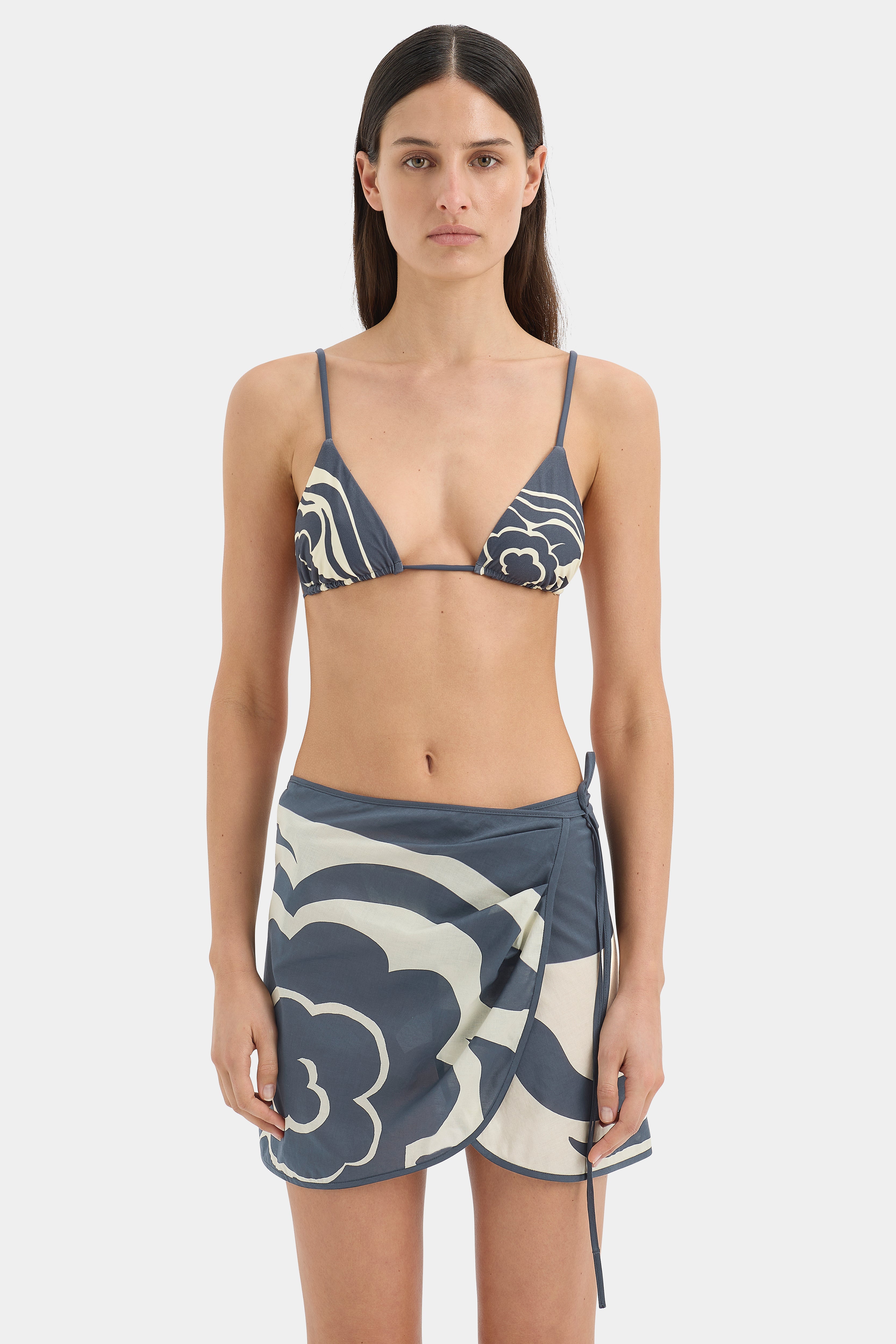 Lilou String Triangle Top