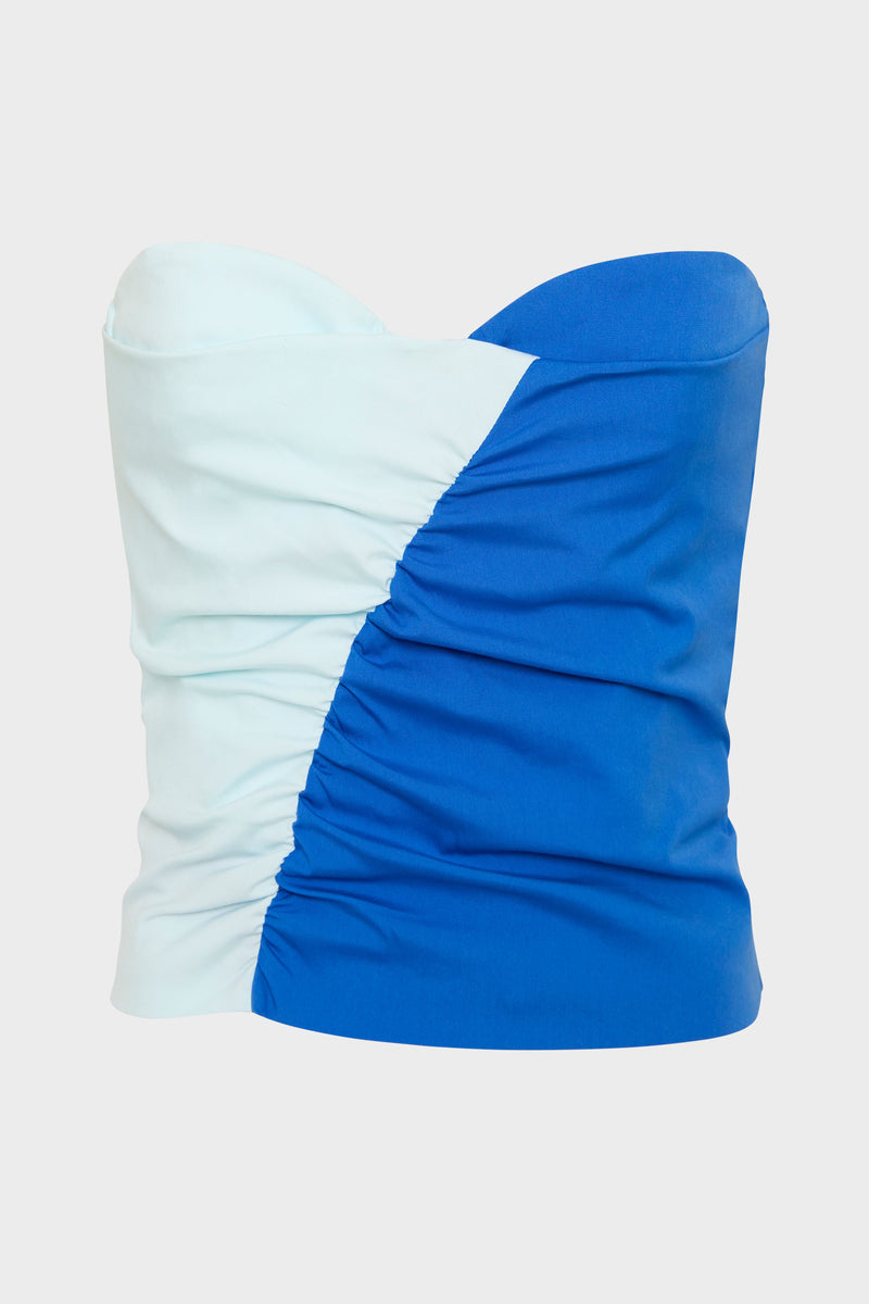 SIR the label Azul Bodice ICE BLUE/COBALT