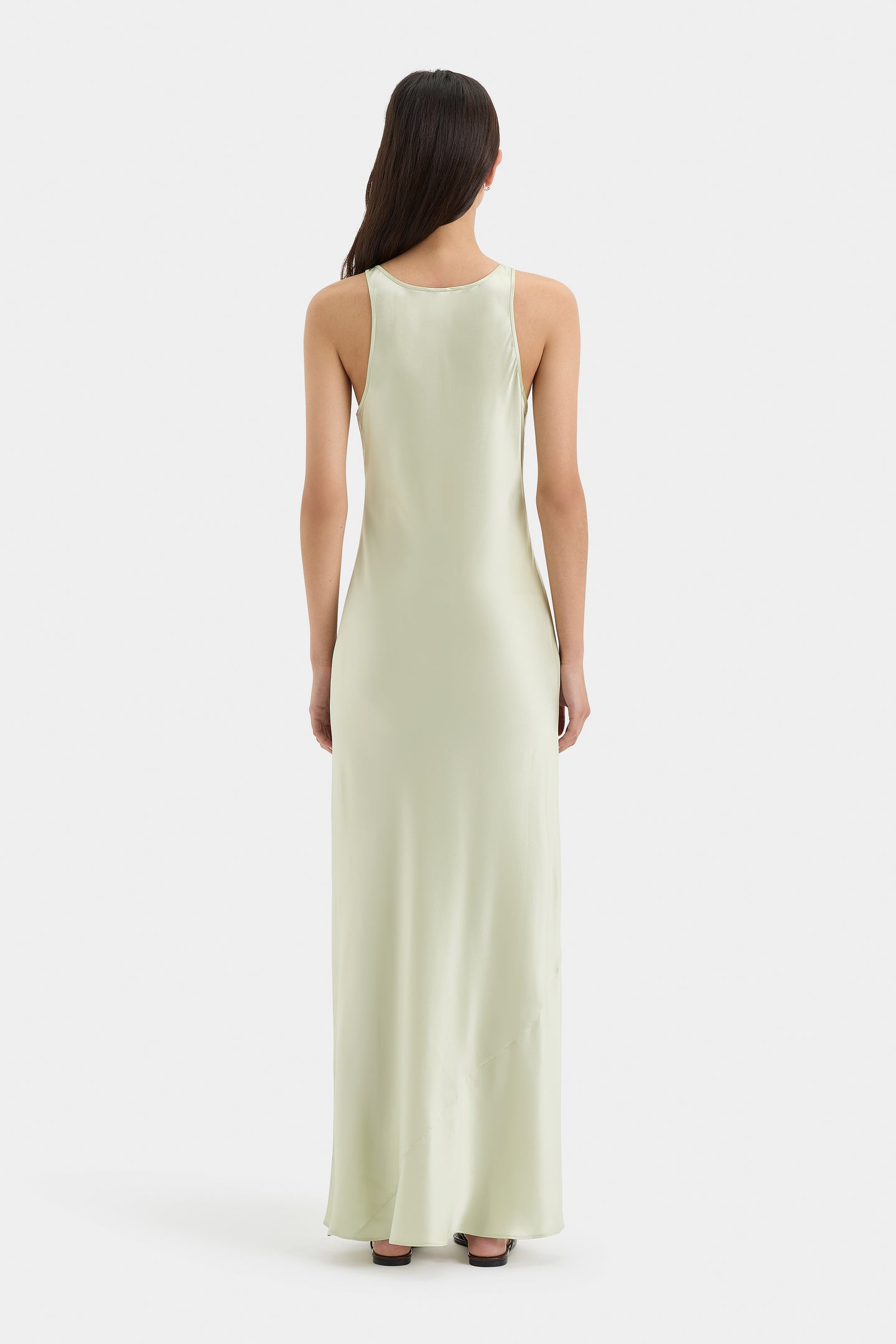 SIR the label Lucid Bias Slip Dress LIGHT SAGE