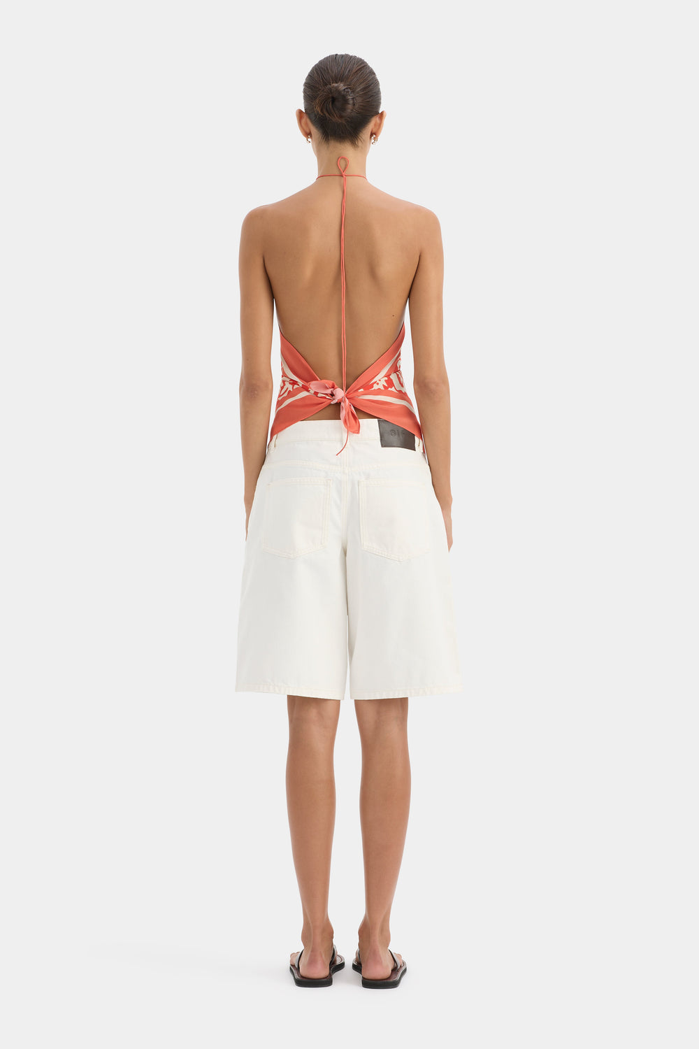Palmera Scarf Top