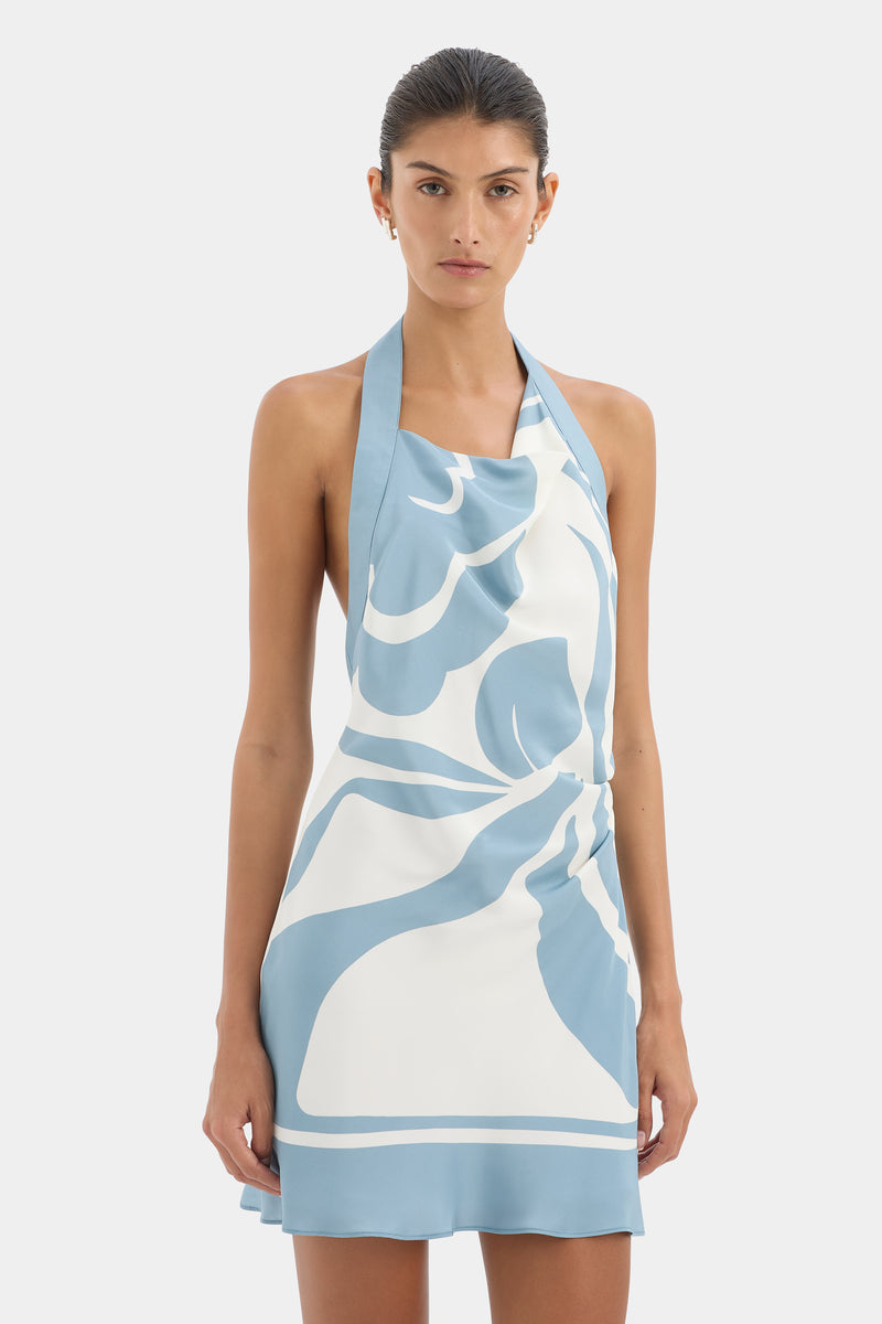 slim fit dress slacks Lilou Halter Mini Dress – SIR