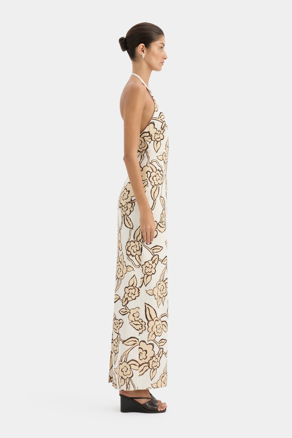 Elodie Halter Midi Dress