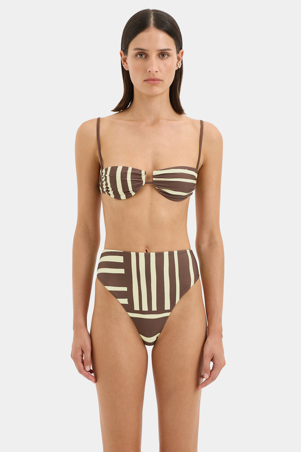 Linocut Gathered Balconette