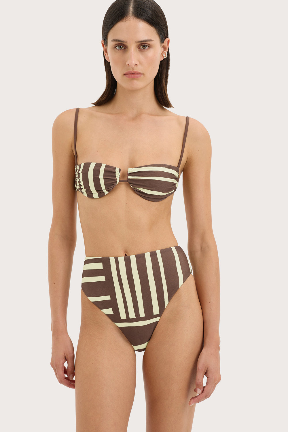 Linocut Gathered Balconette