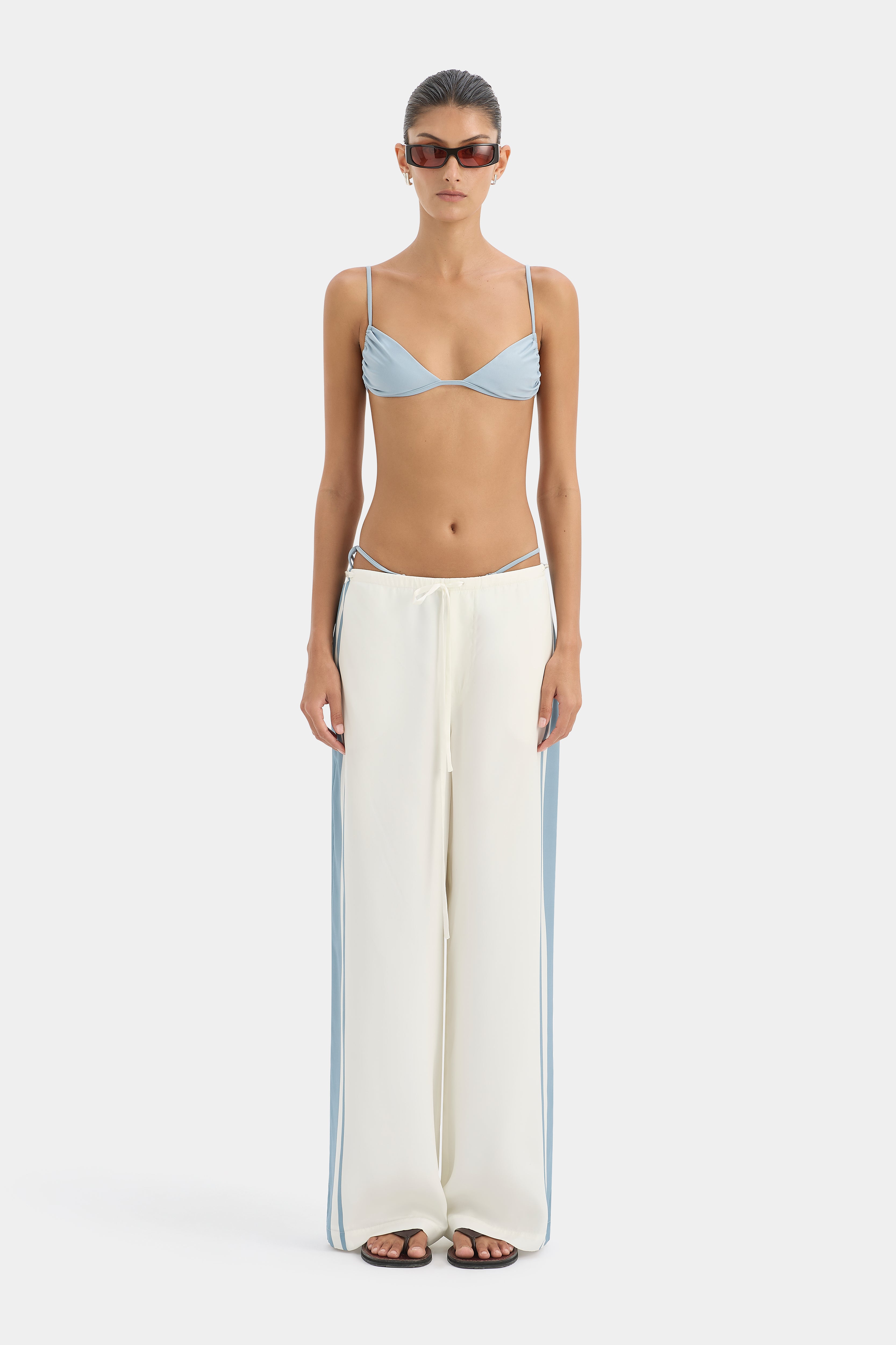 Lucie Gathered String Top