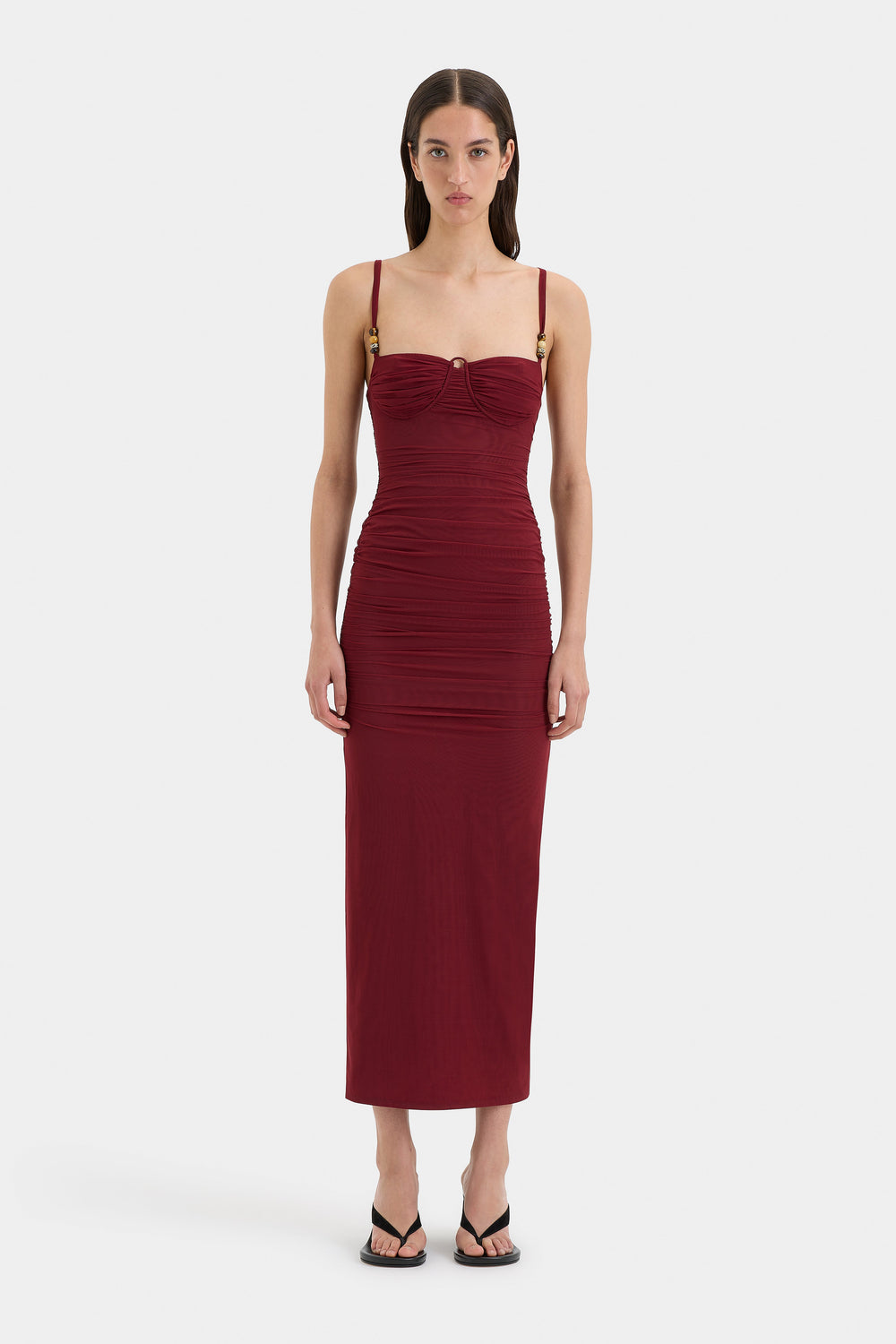 Jacques Beaded Midi Dress