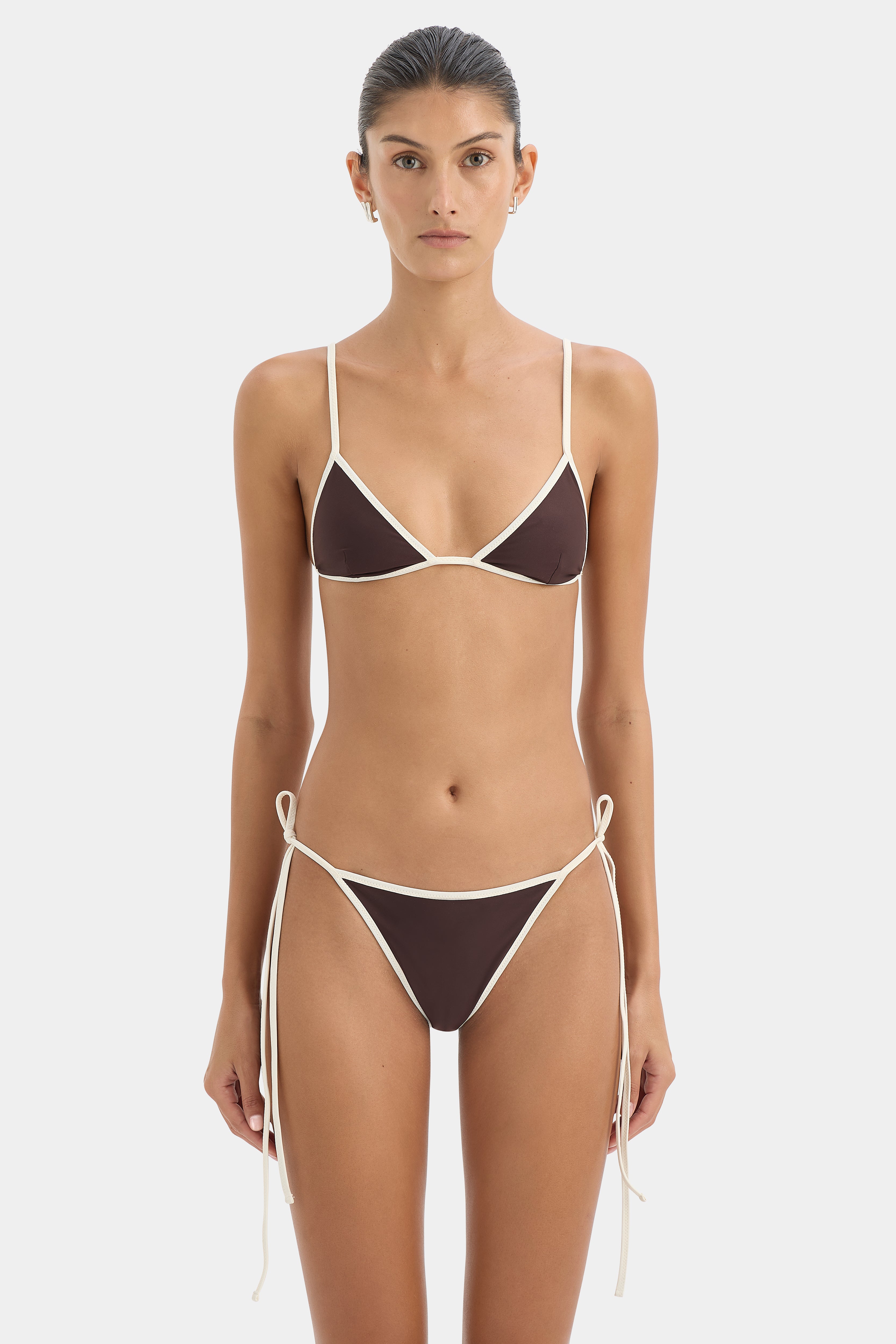 Ari Reversible Tie Triangle Top