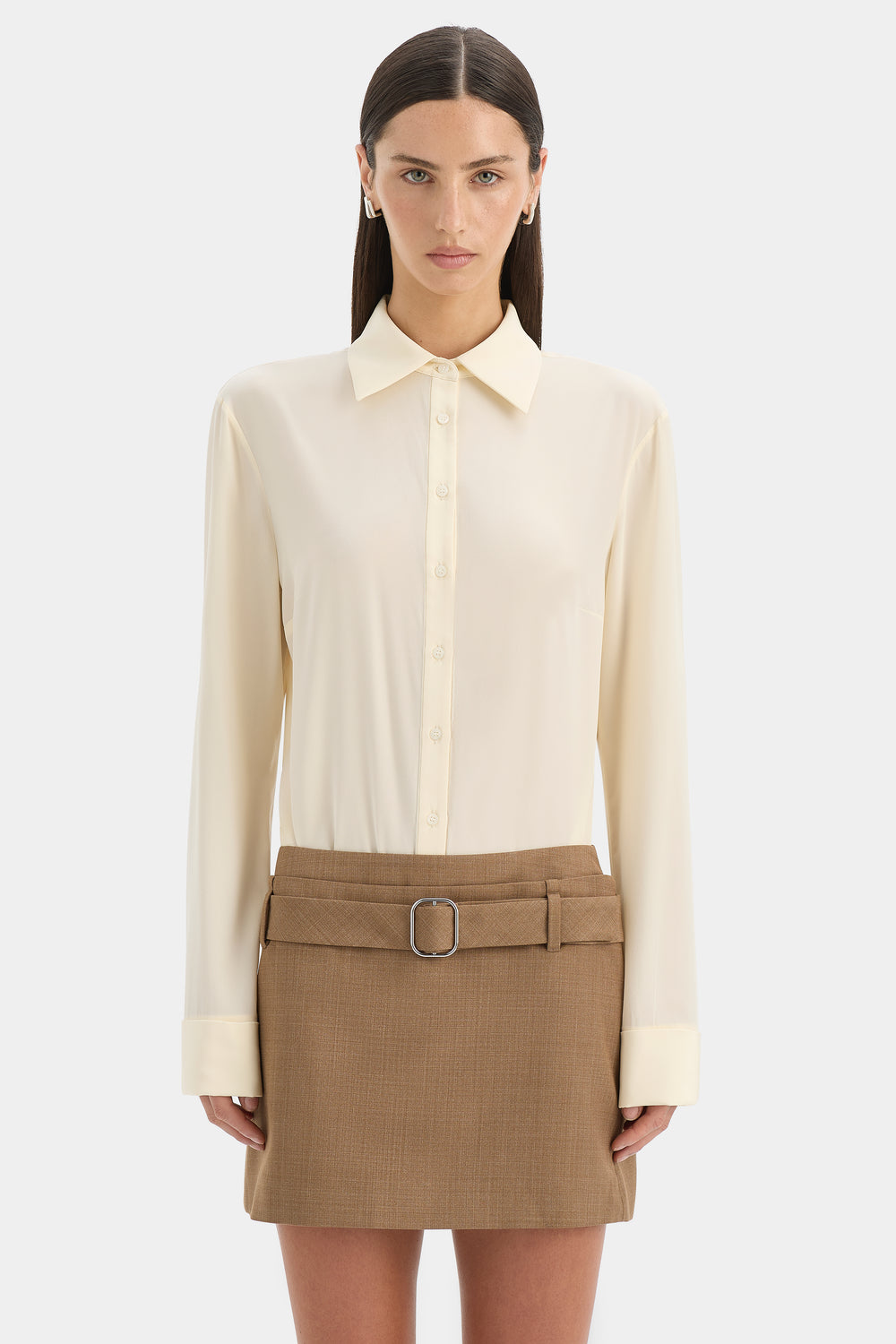 Bastille Belted Mini Skirt