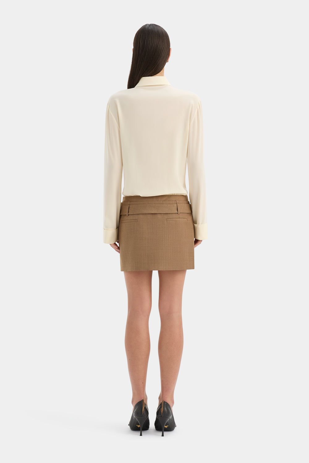 Bastille Belted Mini Skirt