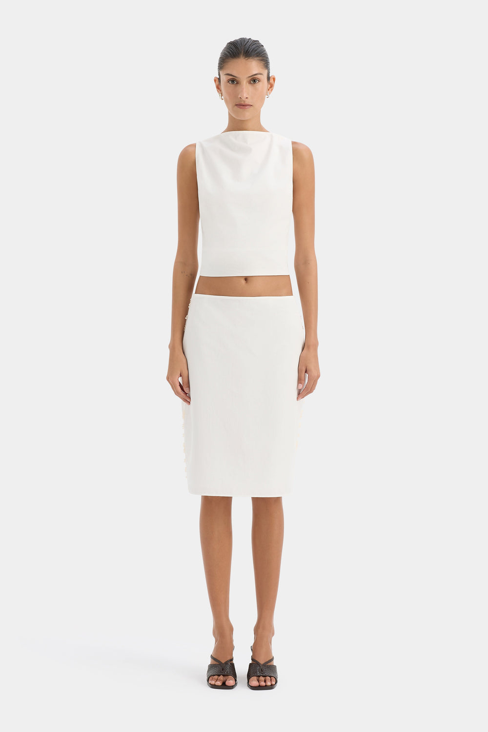 Elysee Open Back Top