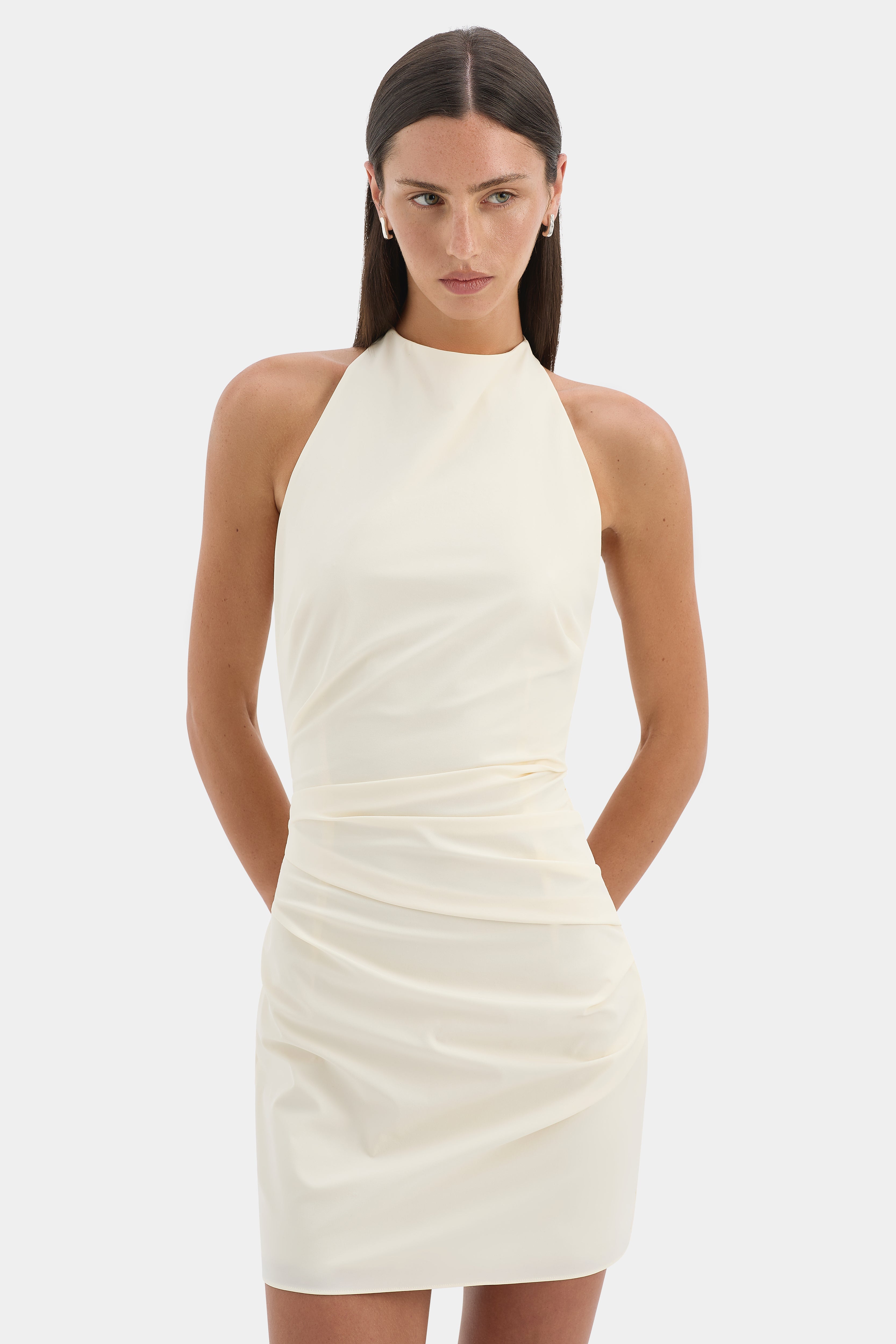 Sol Halter Mini Dress