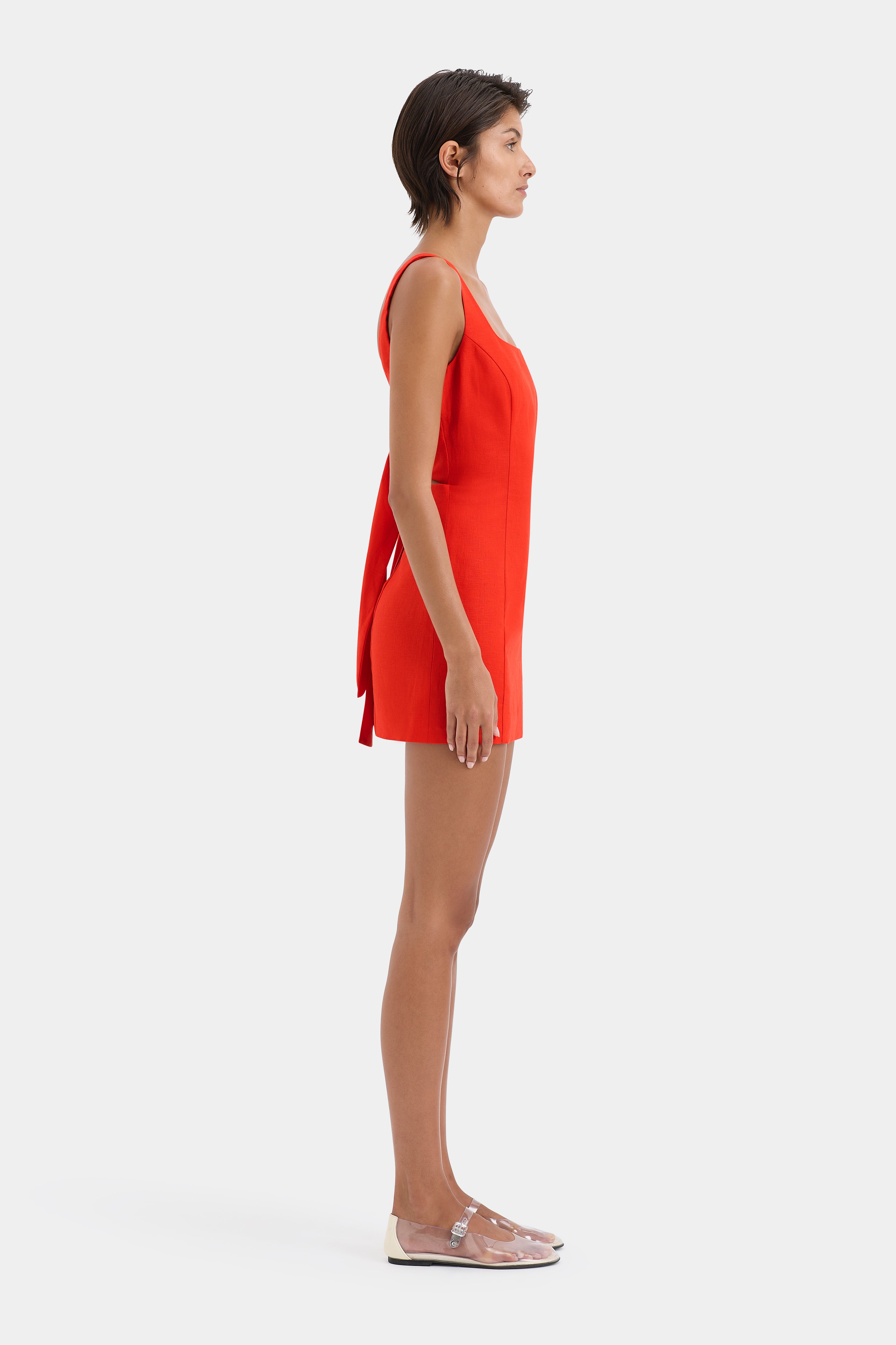 Iris Tie Mini Dress