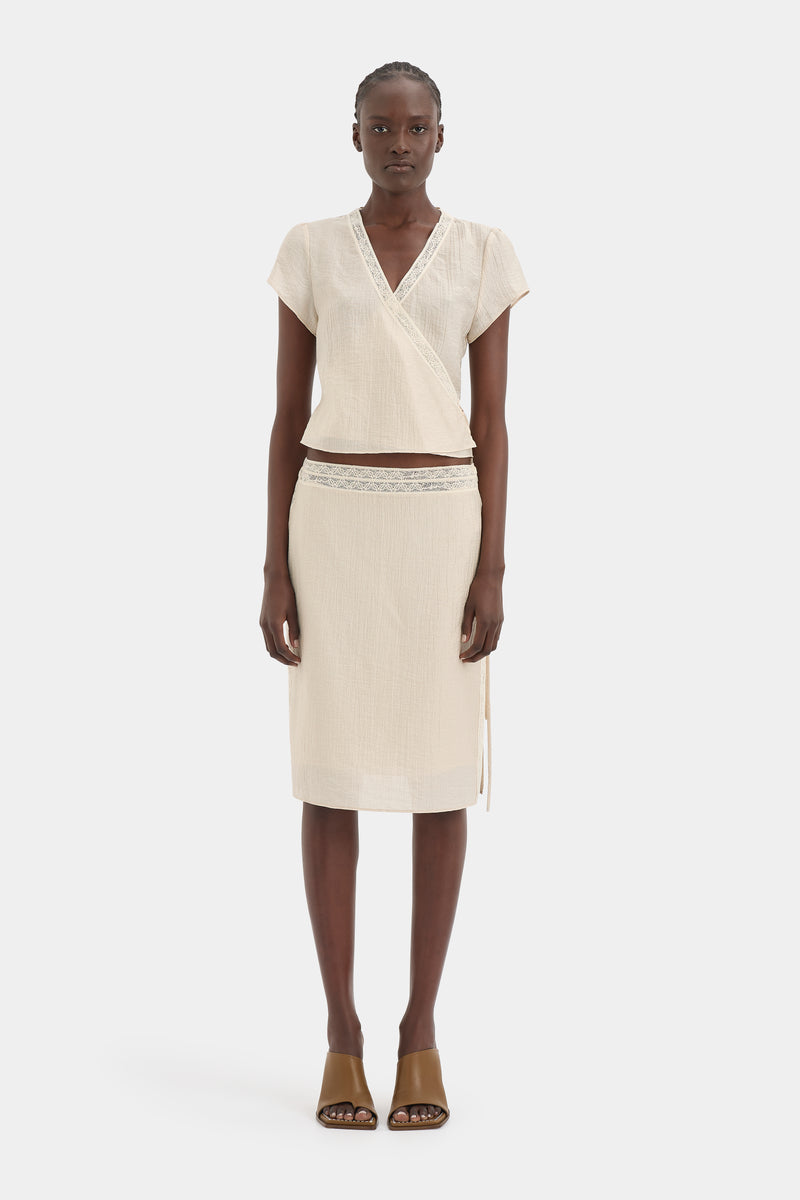 Nora Wrap Top