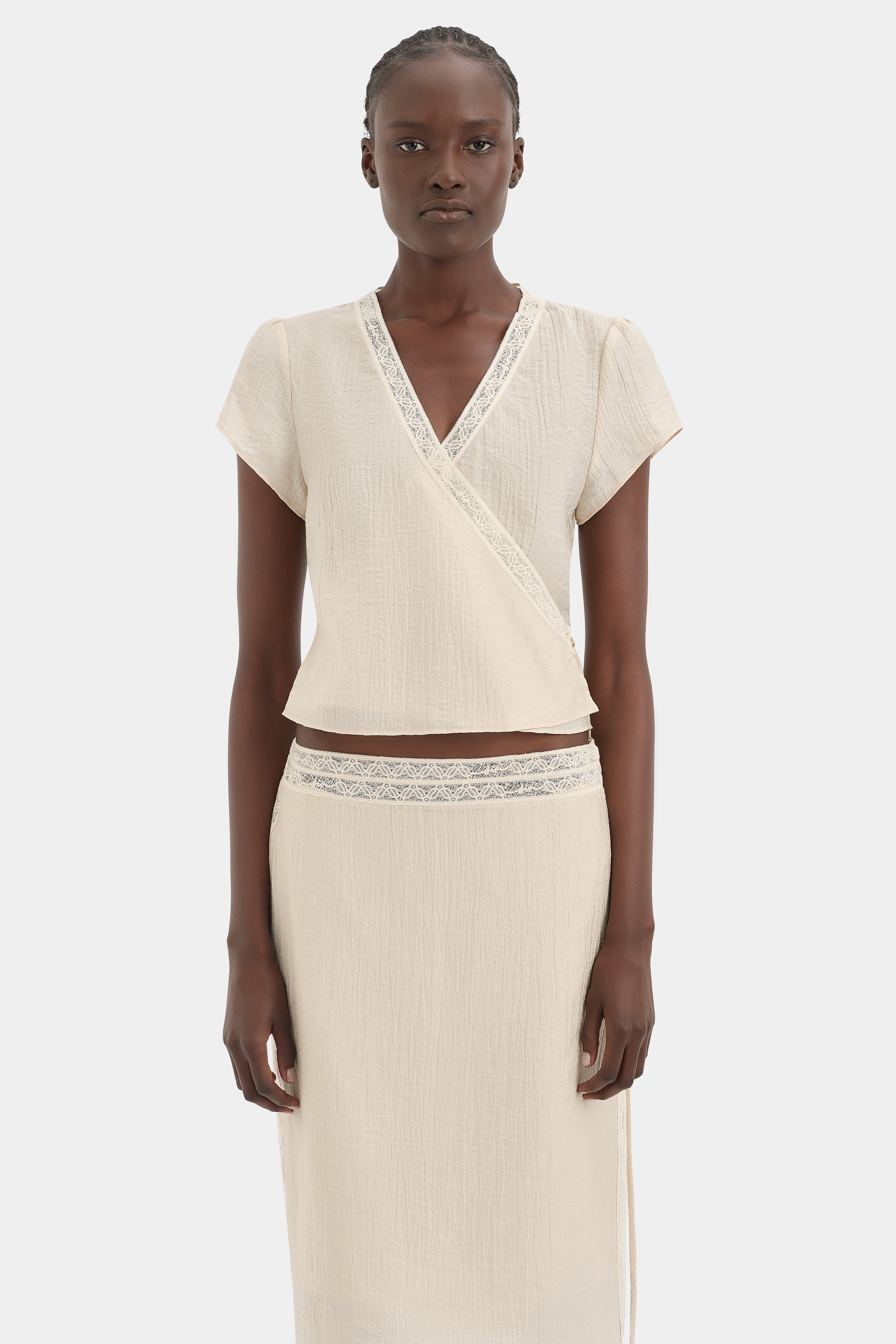 Nora Wrap Top