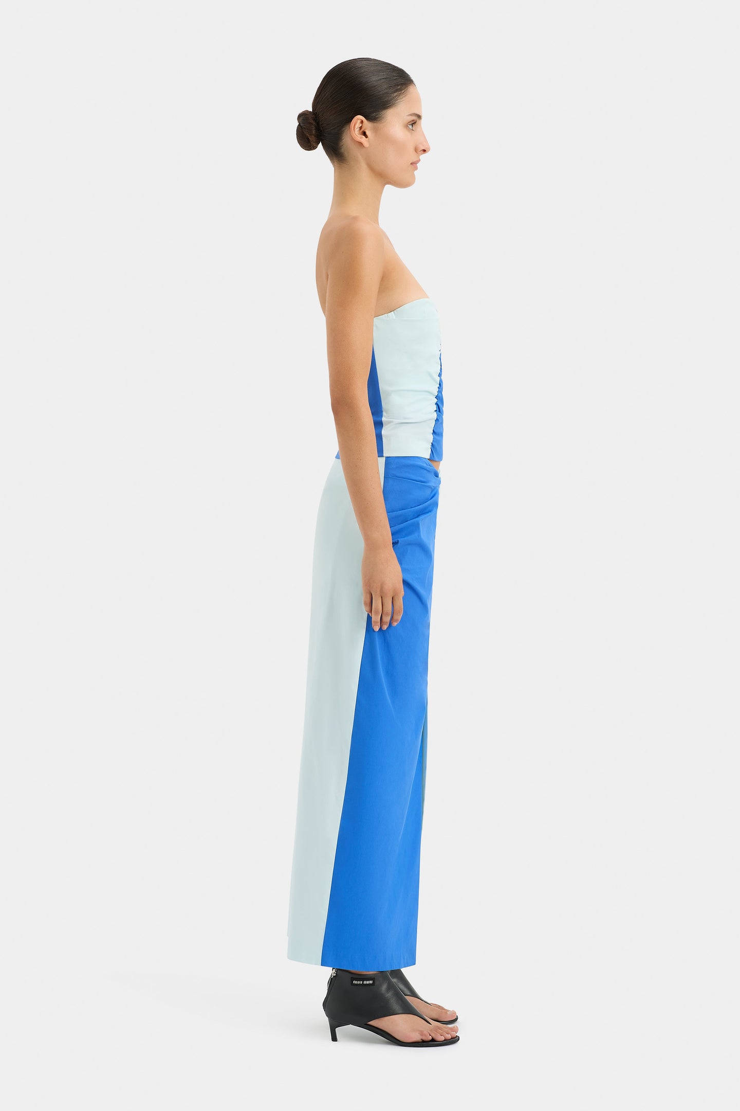 SIR the label Azul Bodice ICE BLUE/COBALT