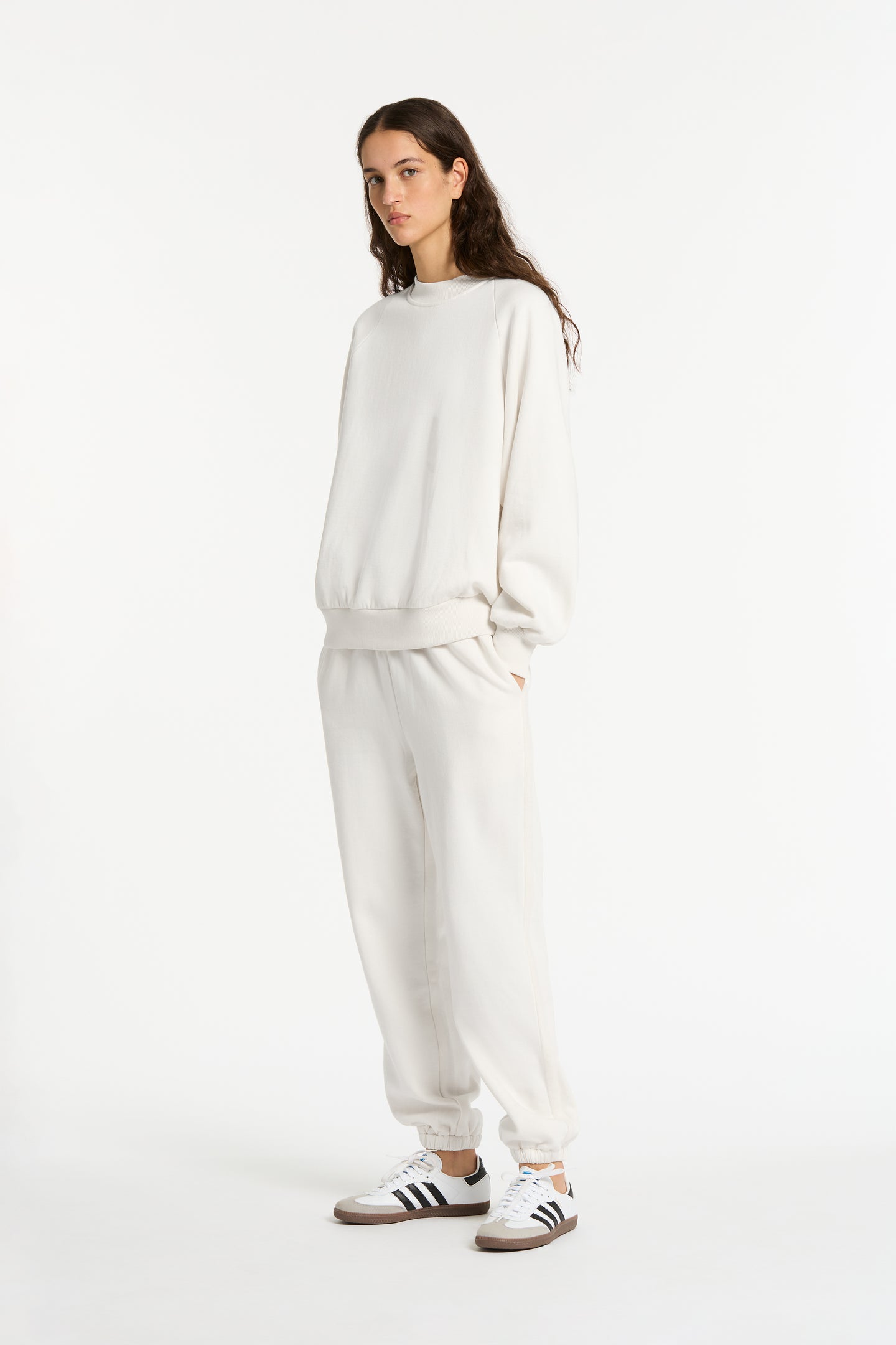 SIR the label ILONA PANELLED TRACK PANT IVORY