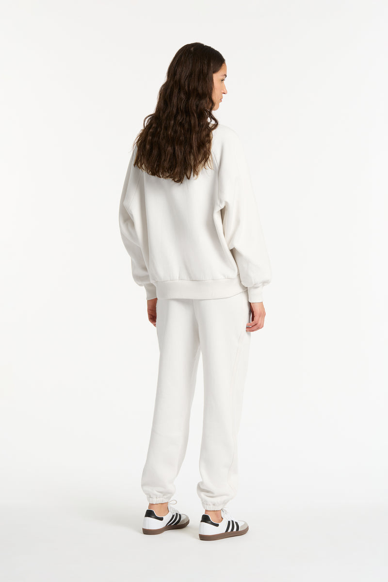 SIR the label ILONA PANELLED TRACK PANT IVORY