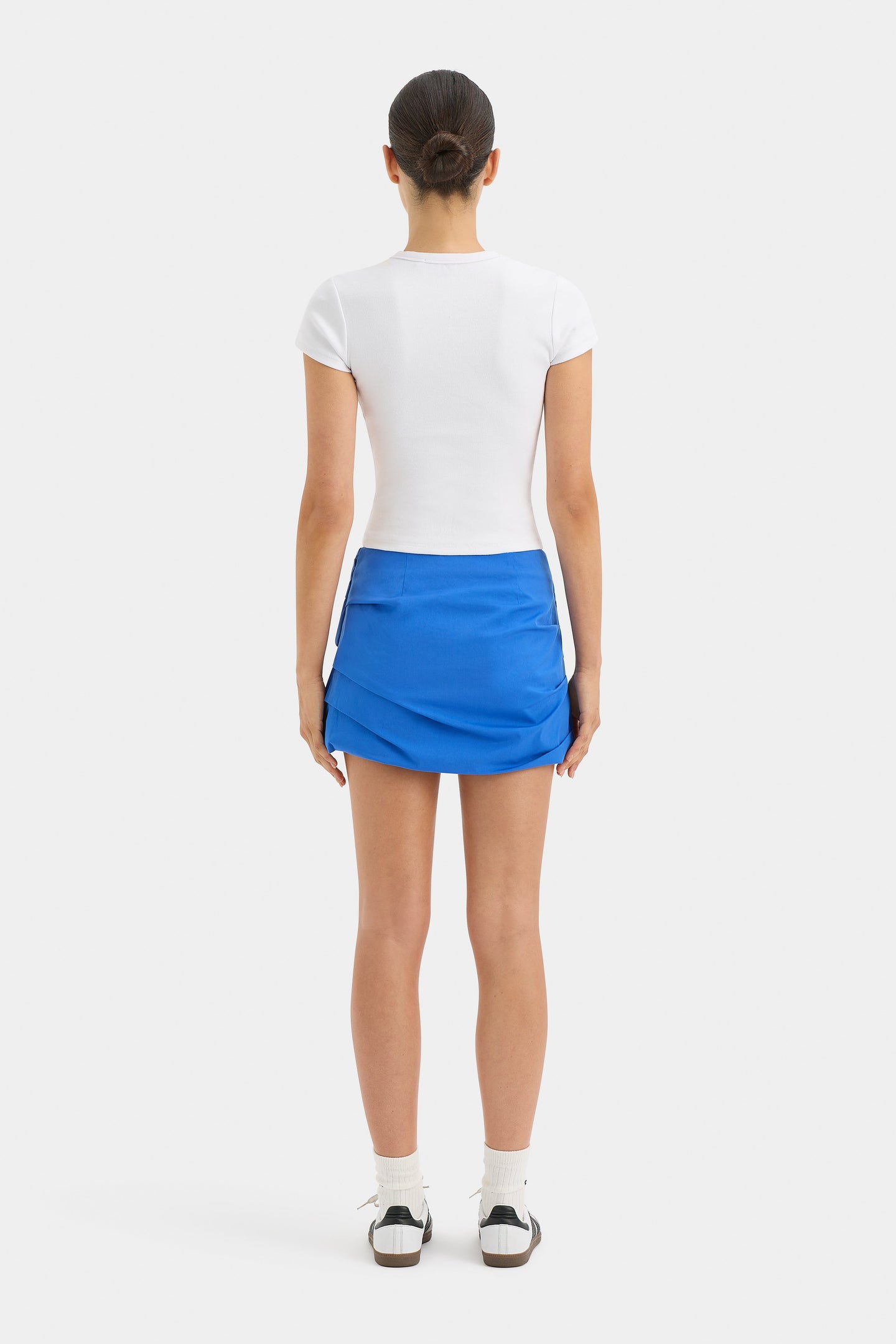 SIR the label Azul Twist Mini Skirt COBALT