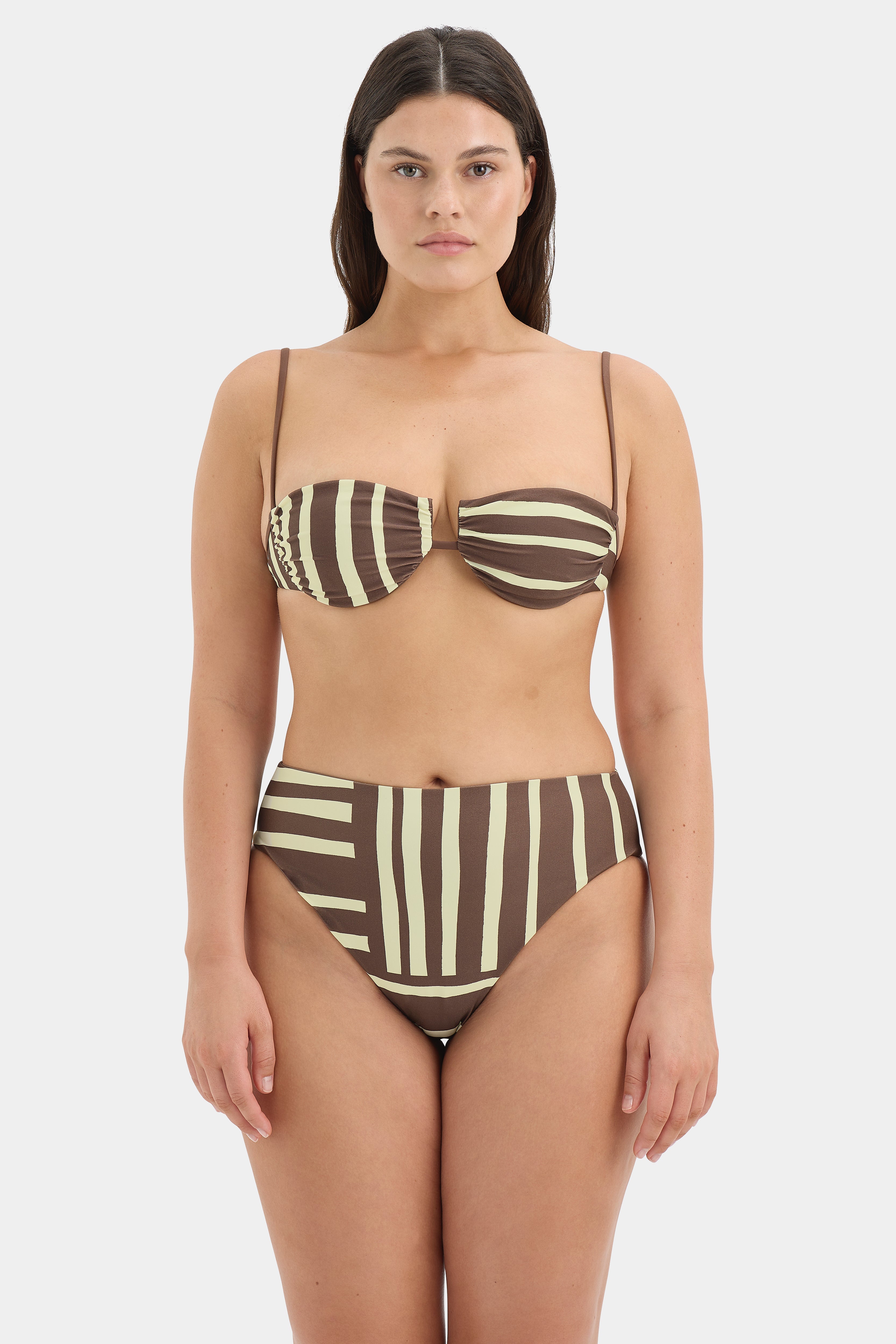 Linocut High Cut Brief