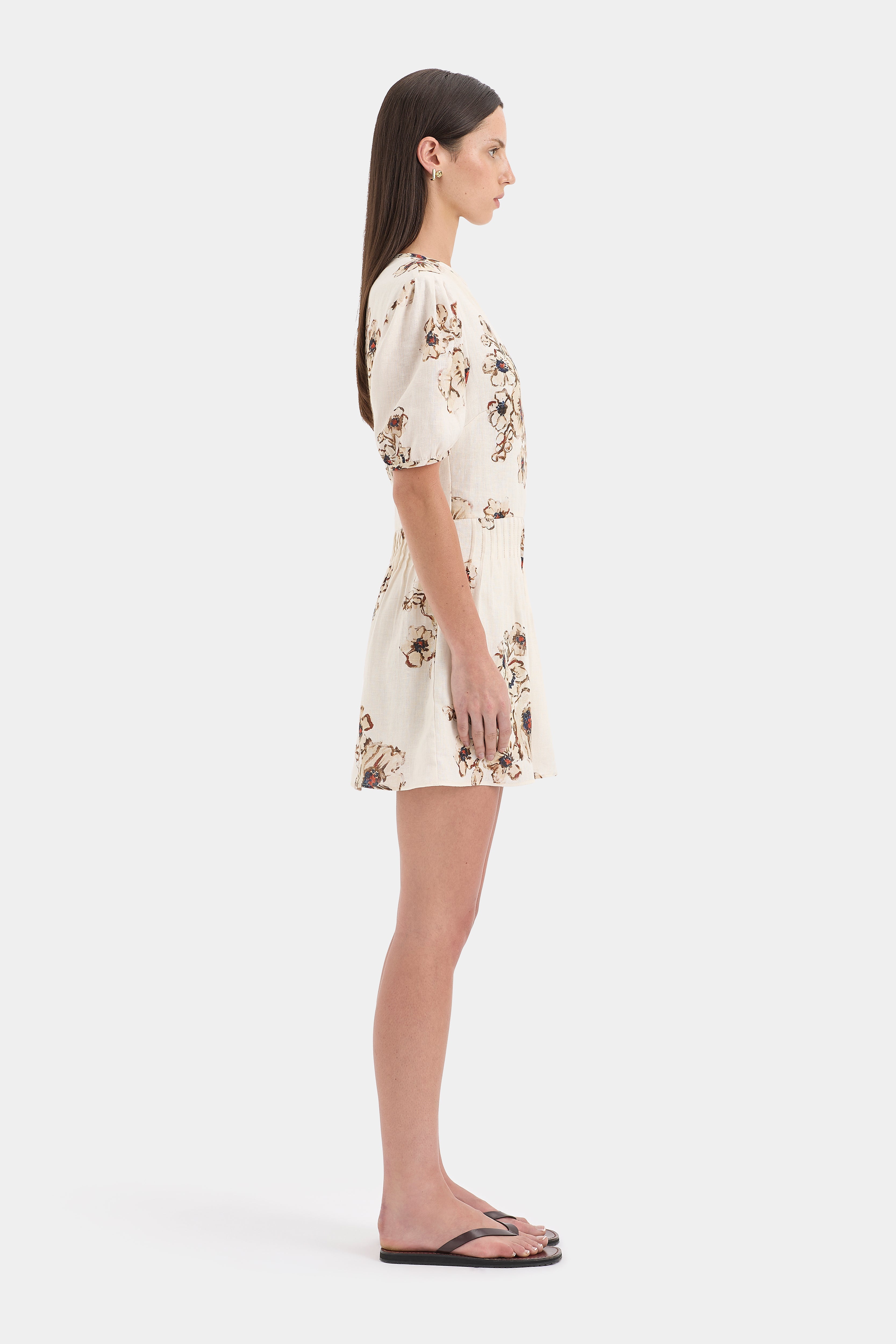 Freja Puff Sleeve Mini Dress
