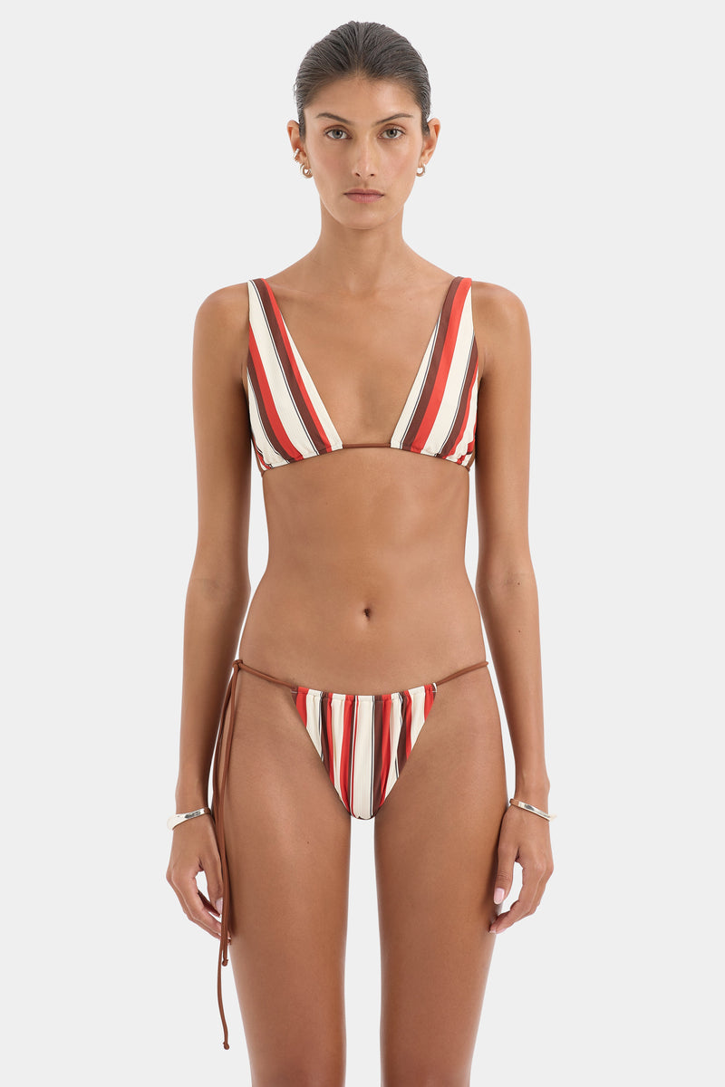 Alva Halter Triangle Top