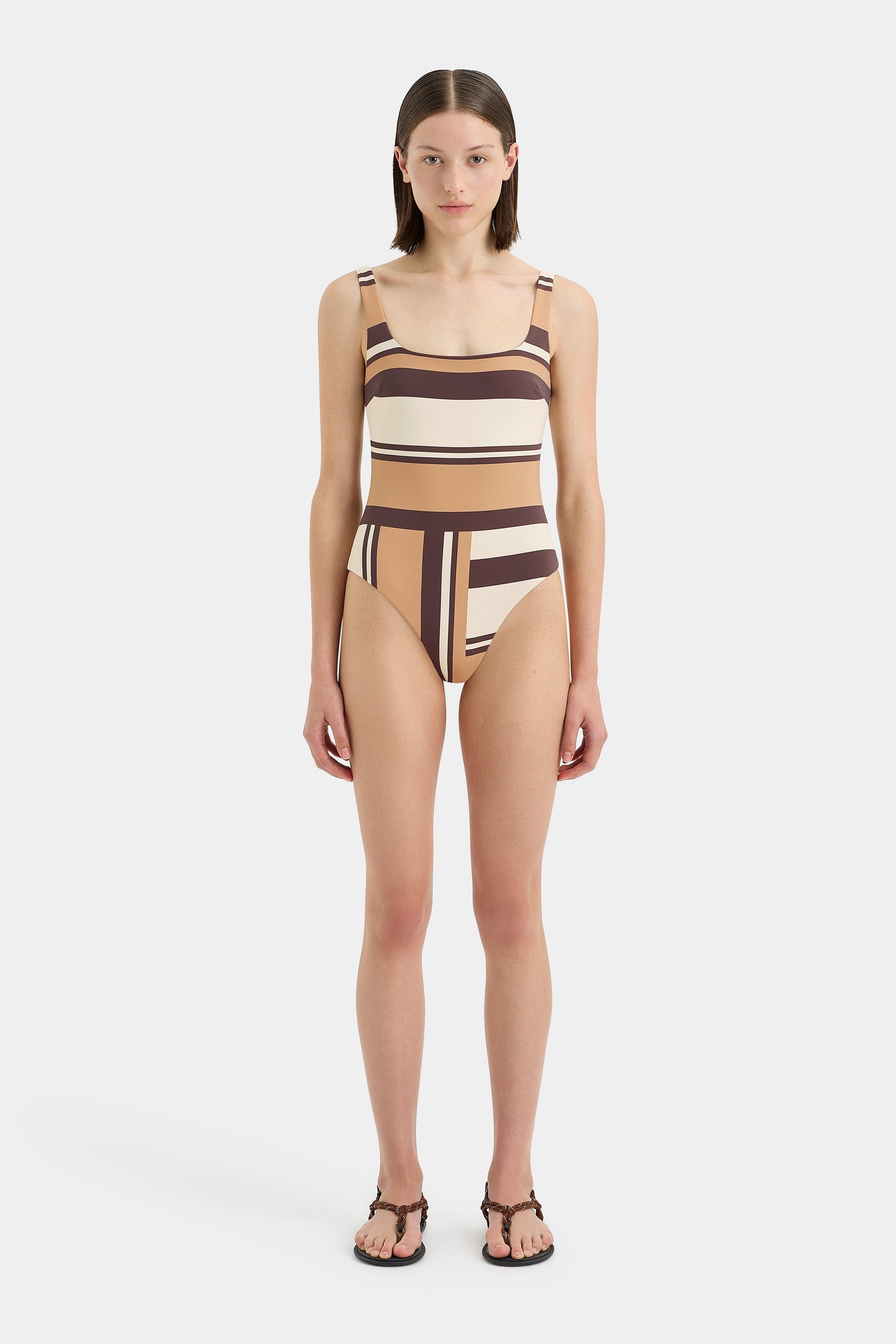 SIR the label Mahogany One Piece CANTINA STRIPE