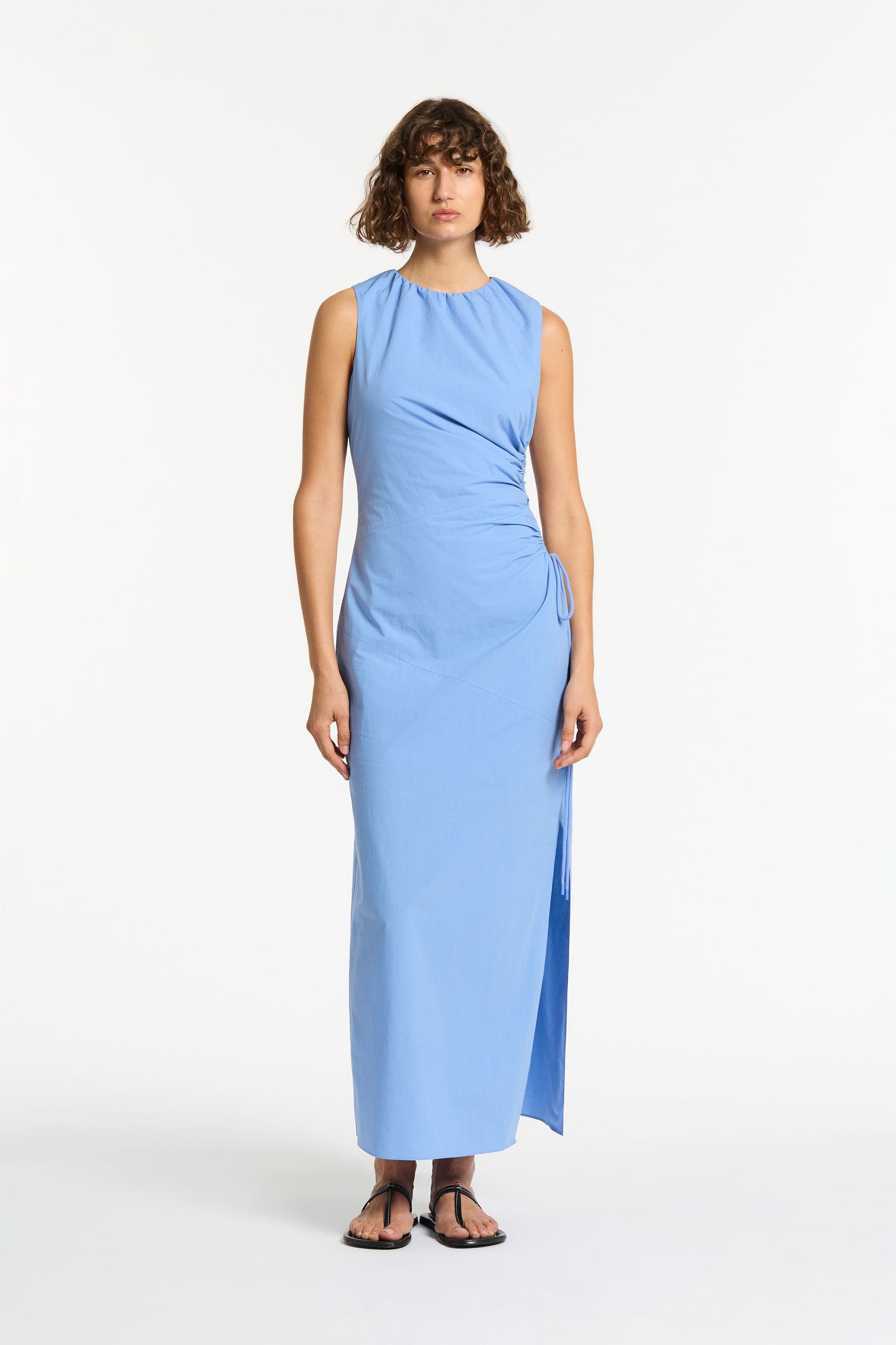 SIR the label Nouveaux Cut Out Dress Ultramarine