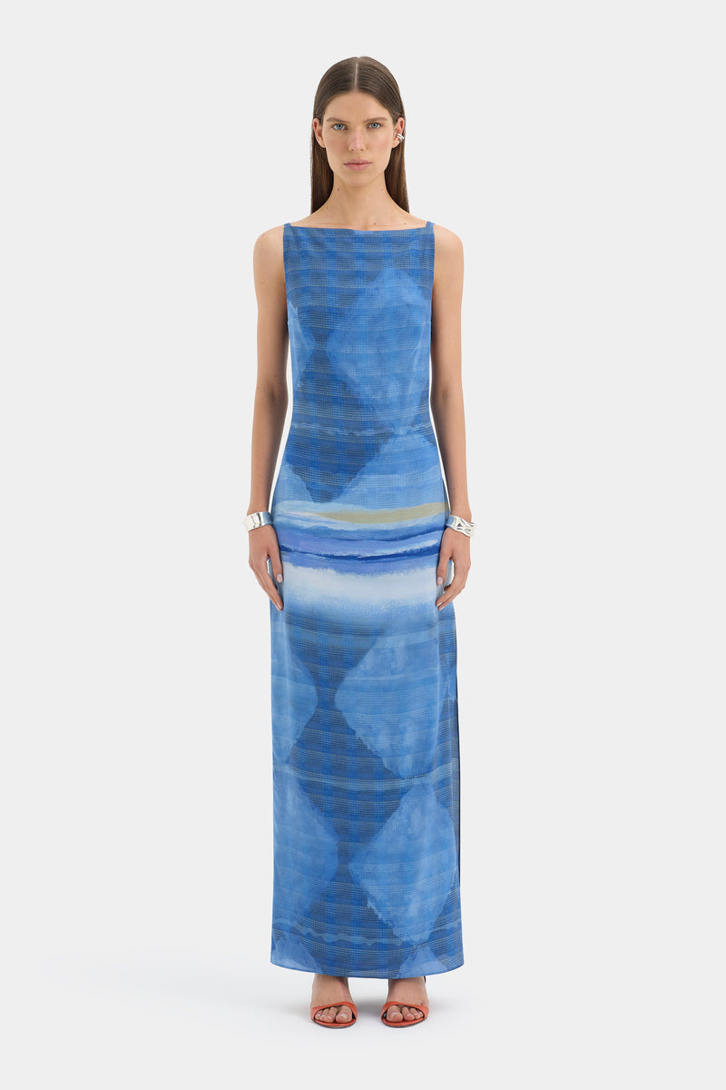 isaura maxi dress Isla Maxi Dress | Blue Estela Azul