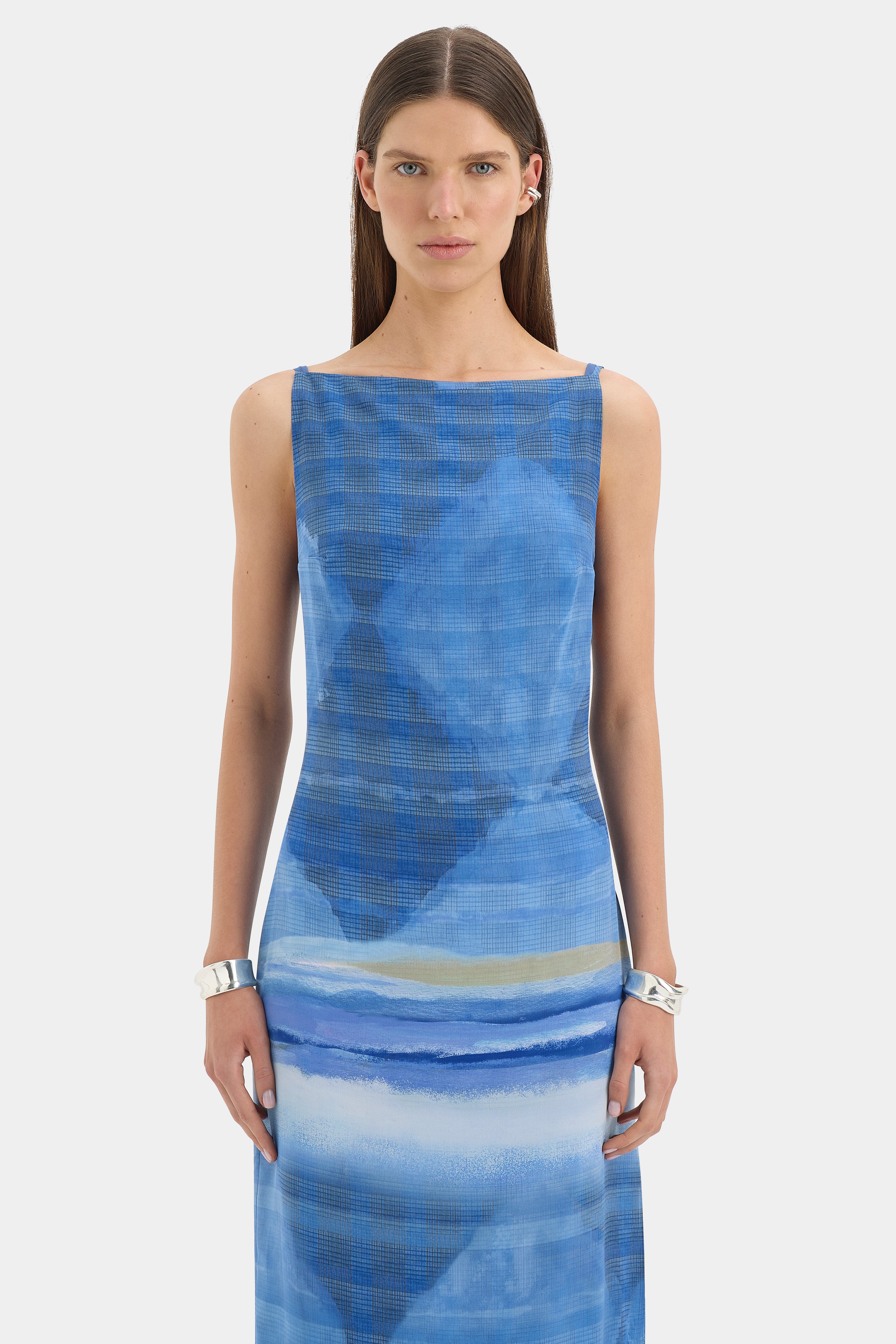 Isla Maxi Dress | Blue Estela Azul