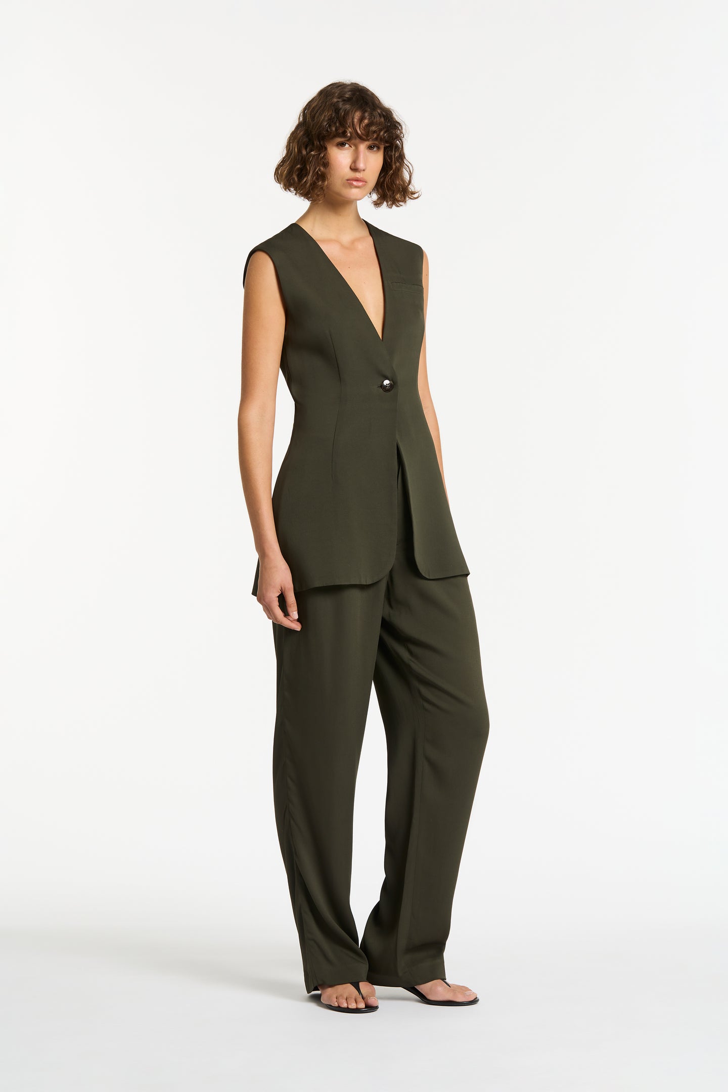 SIR the label Gilles Trouser Olive