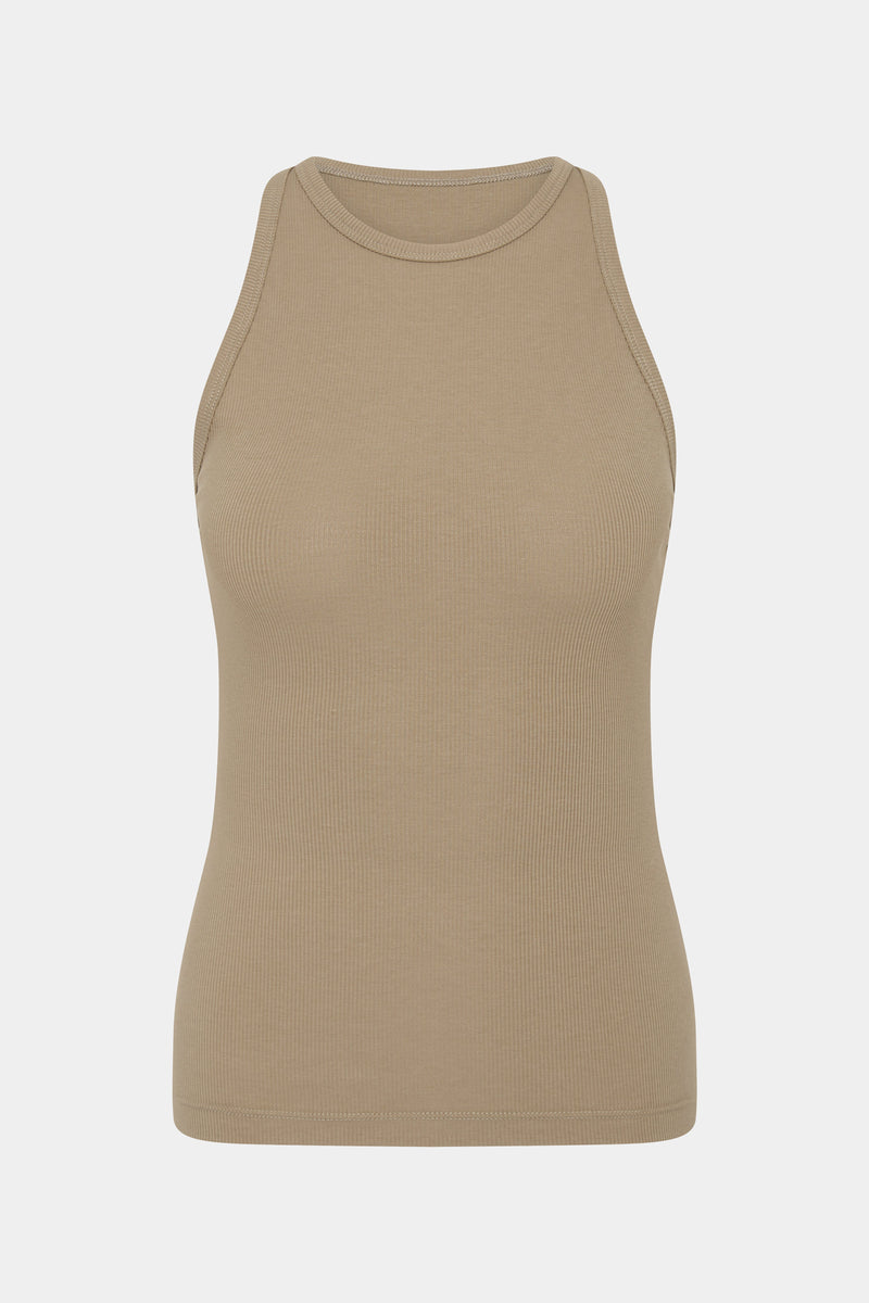 SIR the label Liana Classic Tank Light Khaki