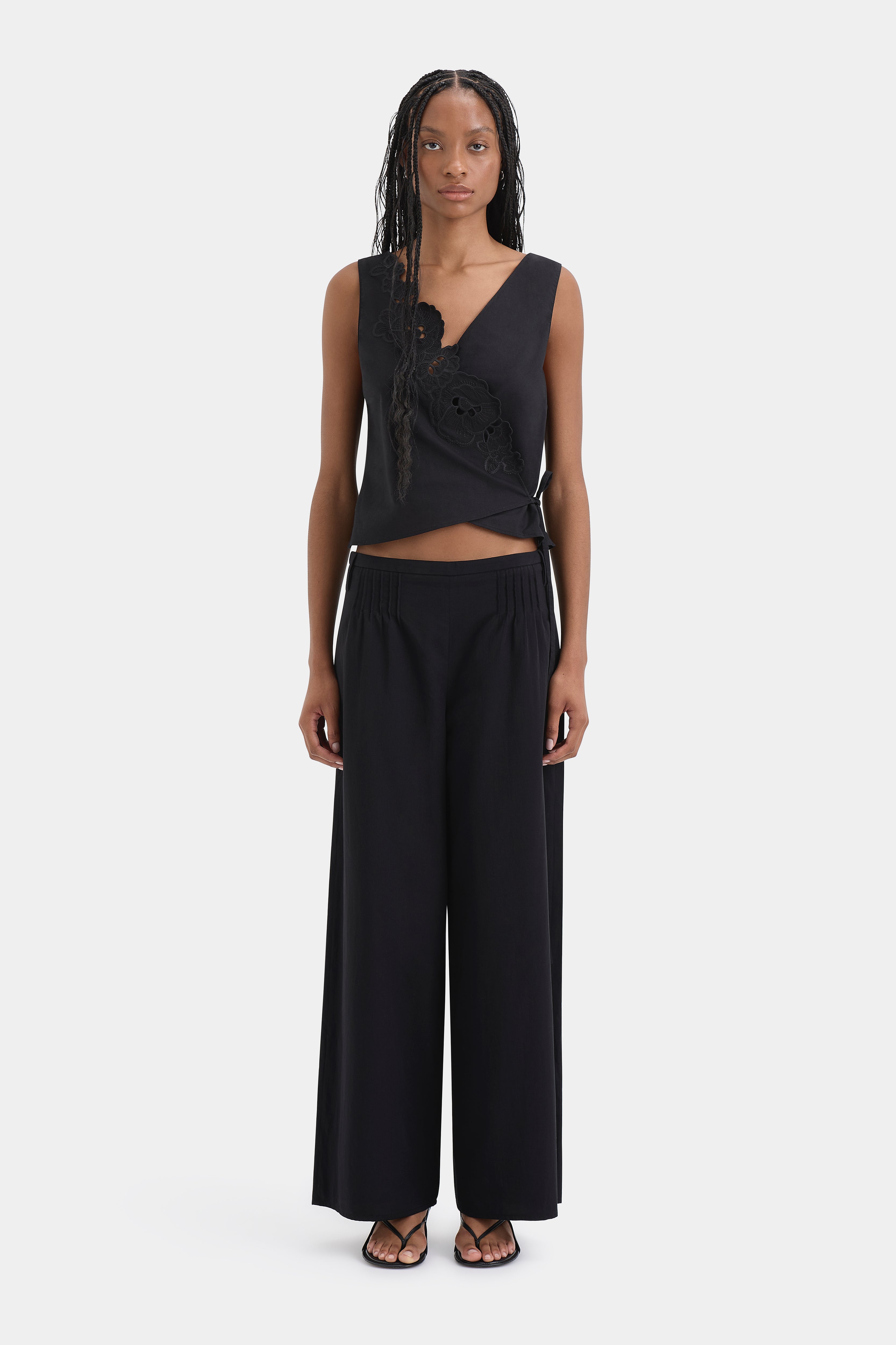 Beatrice Pintuck Pant
