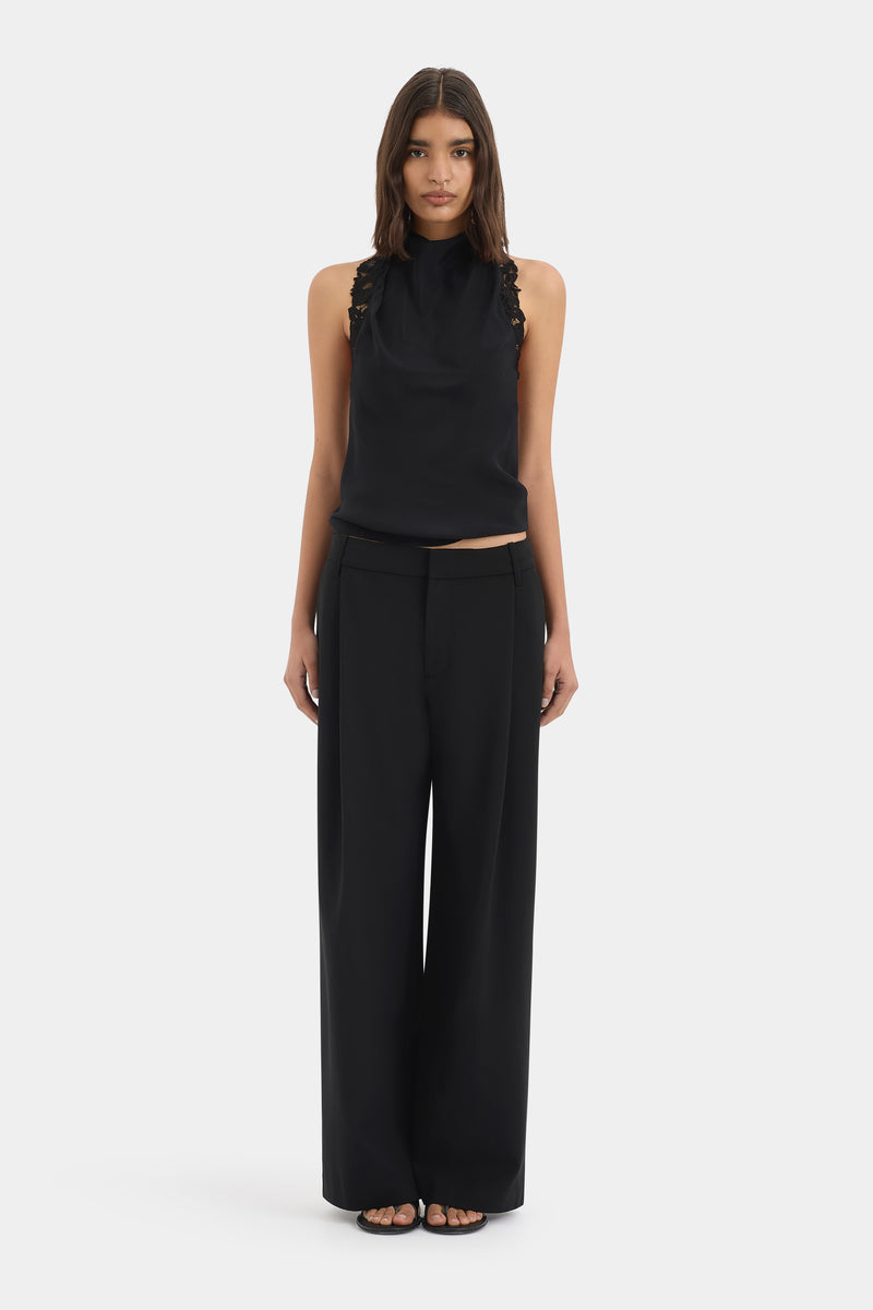Noria Halter Tie Top
