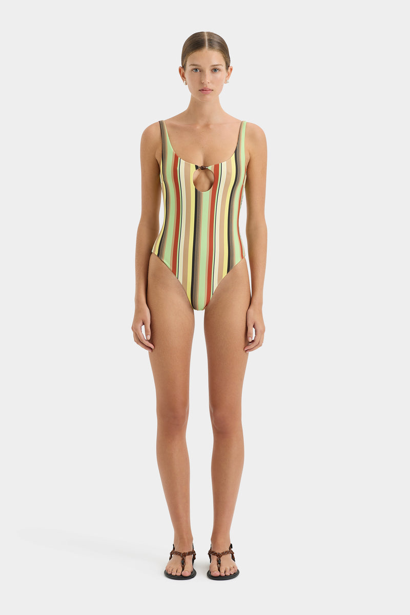 Poolside Beaded One Piece