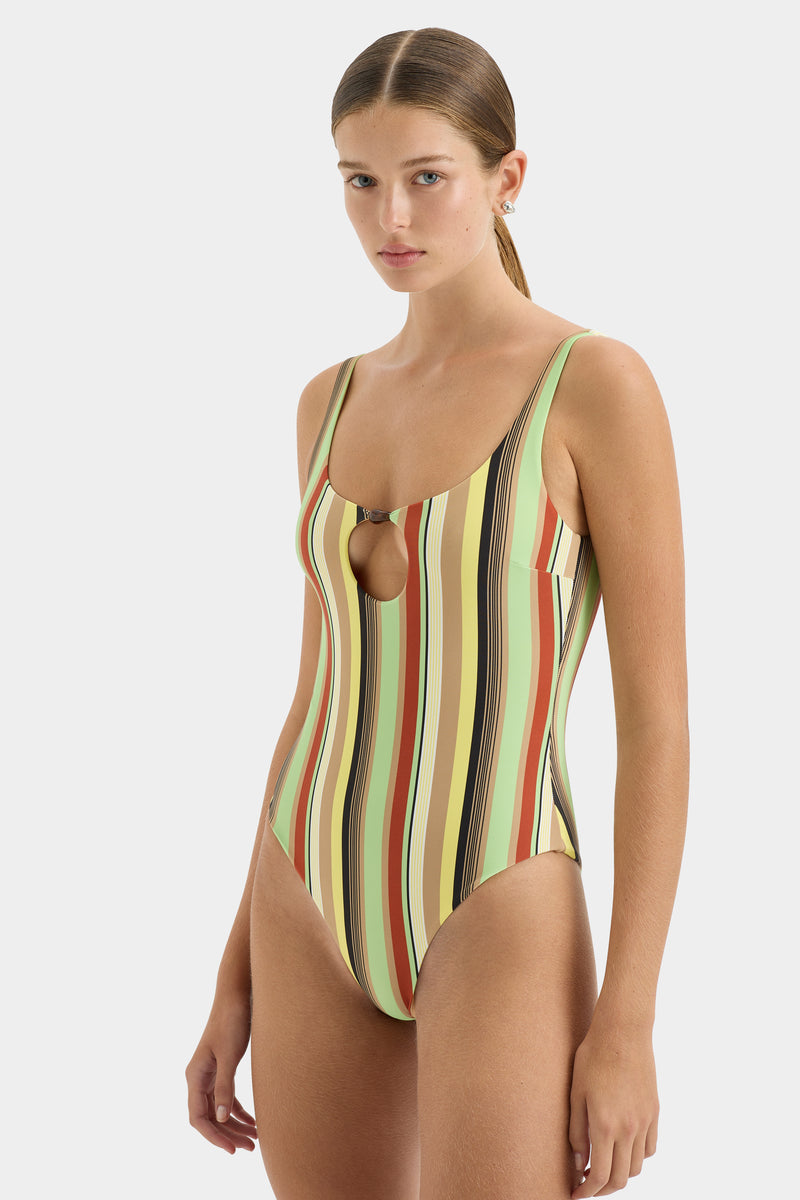 Poolside Beaded One Piece