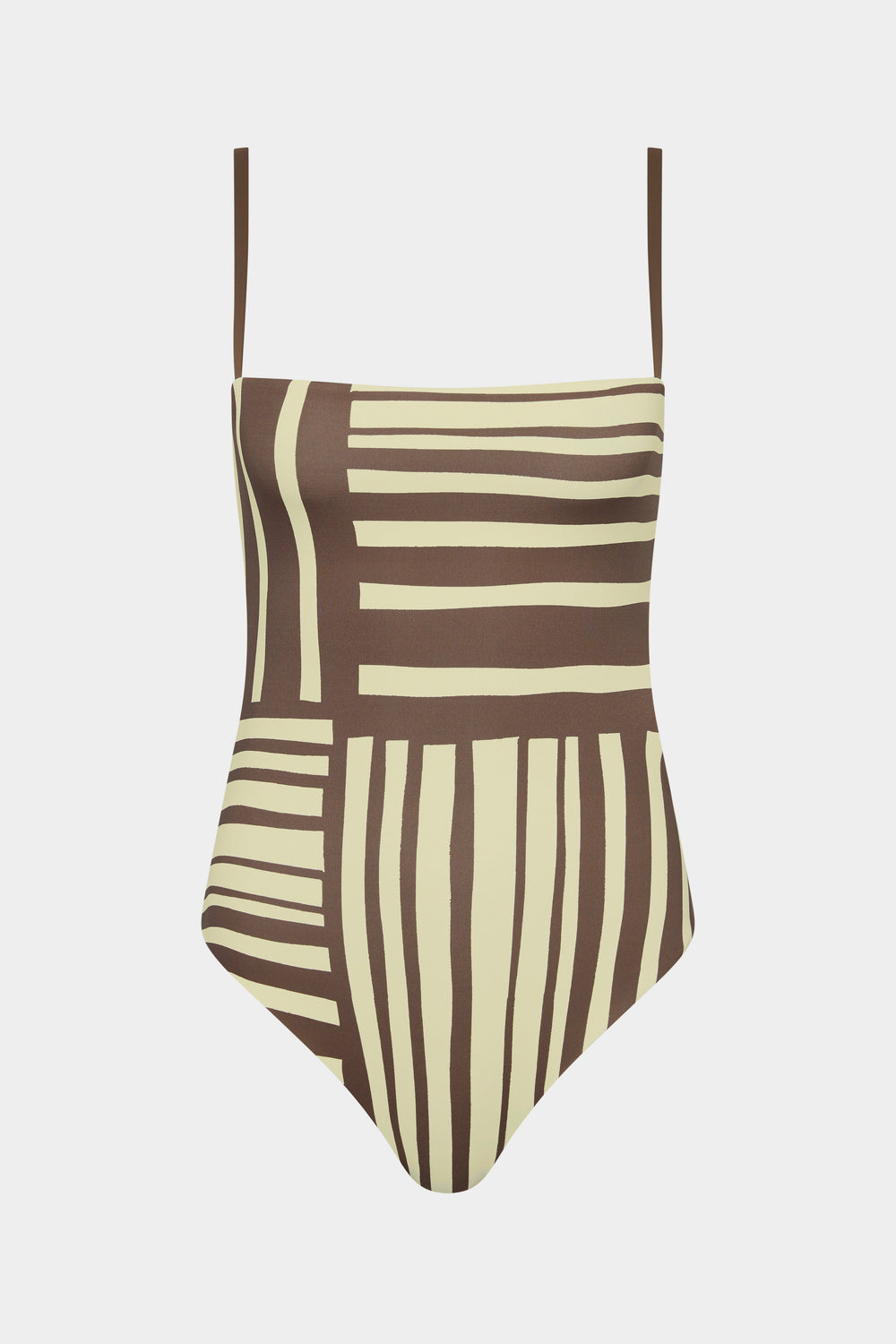 Linocut Beaded One Piece