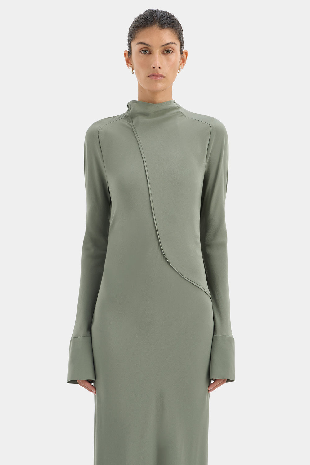 Rousseau Open Back Gown