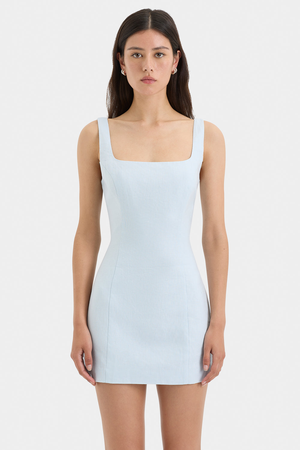 Iris Tie Mini Dress